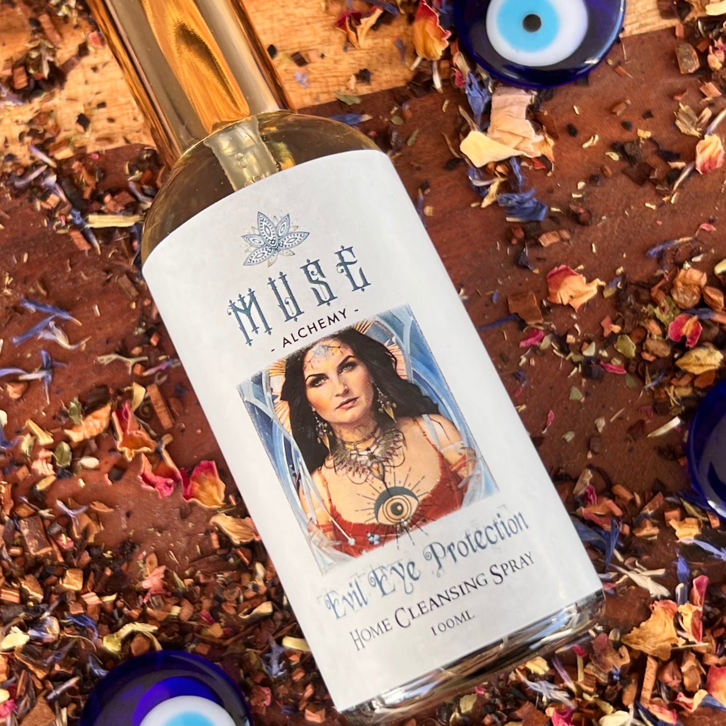Muse Alchemy ~ Evil Eye Protection ~ Home Cleansing Spray 100ml