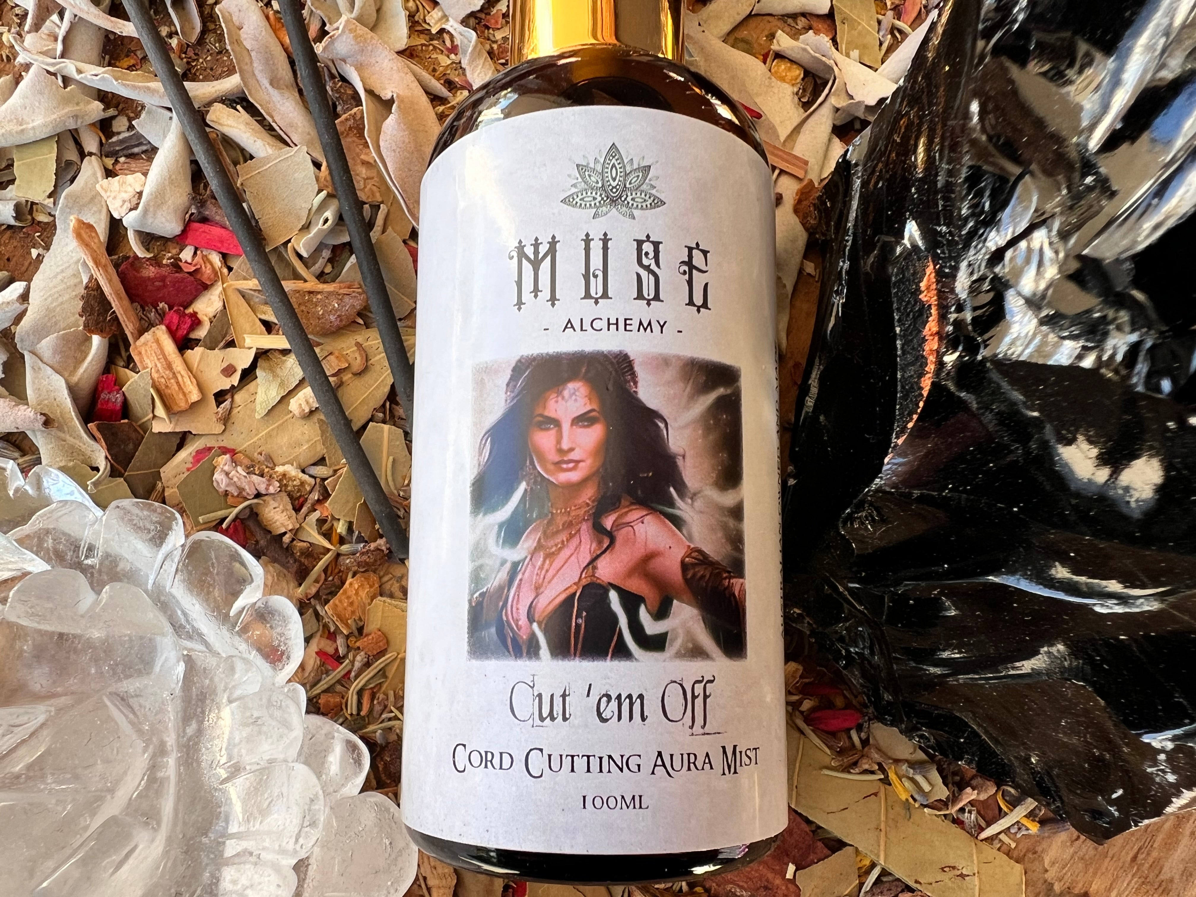 Muse Alchemy ~ Cut ‘em Off ~ Cord Cutting ~ Aura Mist 100ml