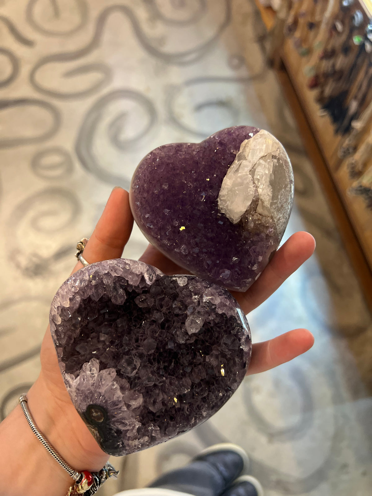 Alanah Amethyst Hearts