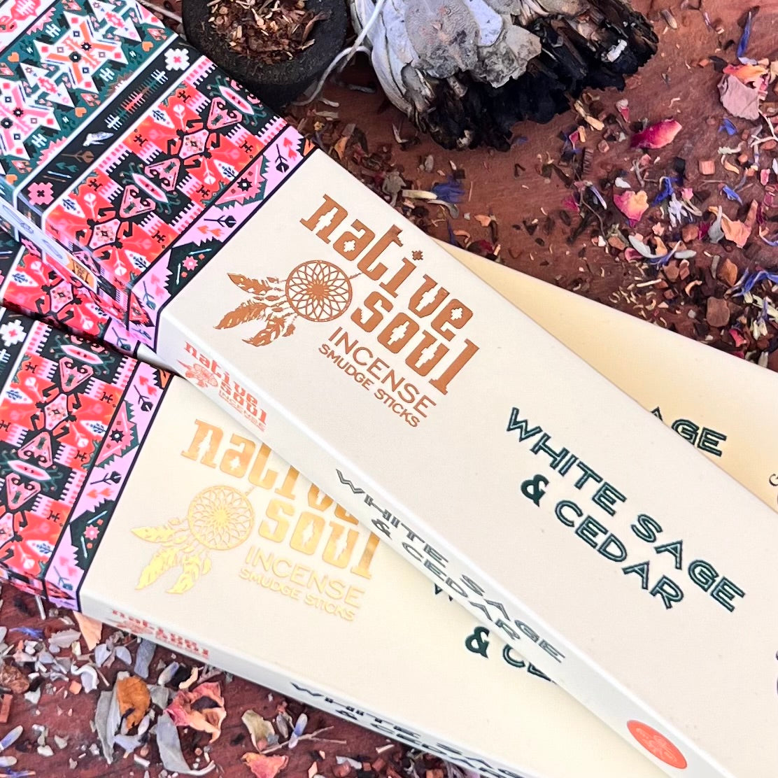 White Sage & Cedar Incense ~ Smudge Sticks