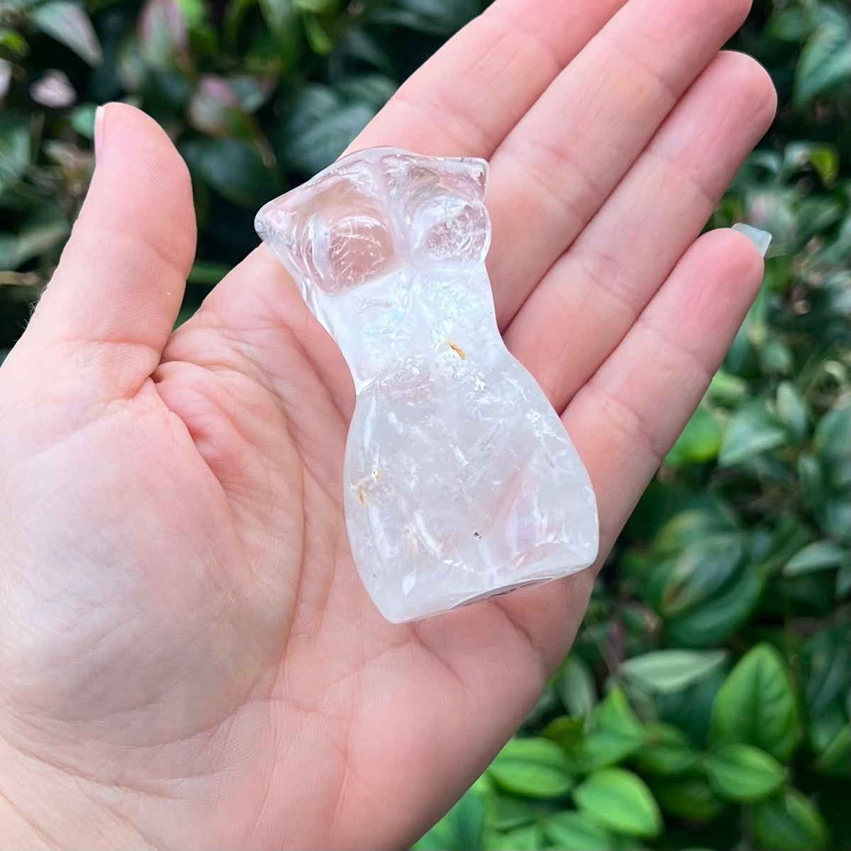 Clear Quartz ~ Lady Body Carving