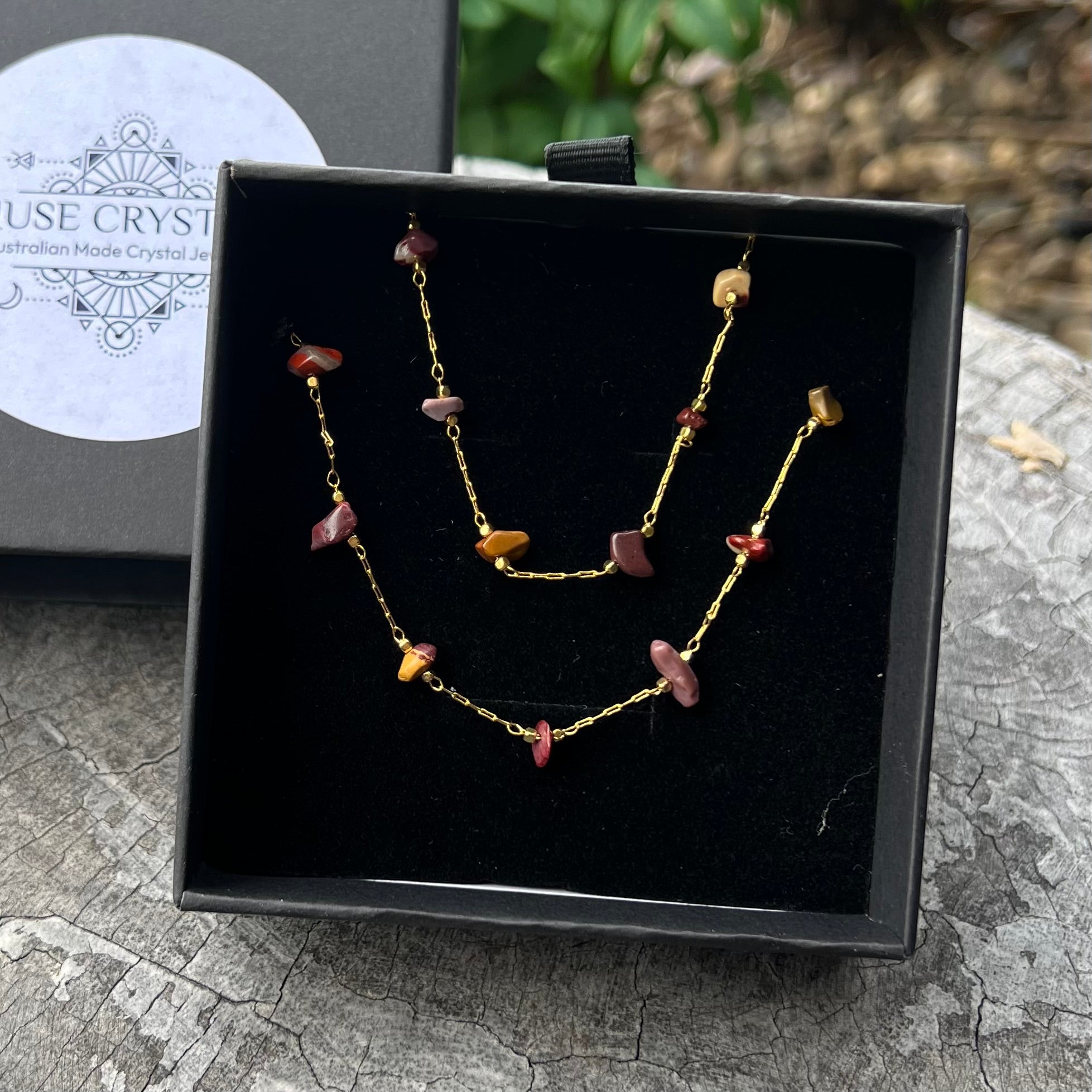 Muse Elegance ~ Mookaite Set ~ Gold