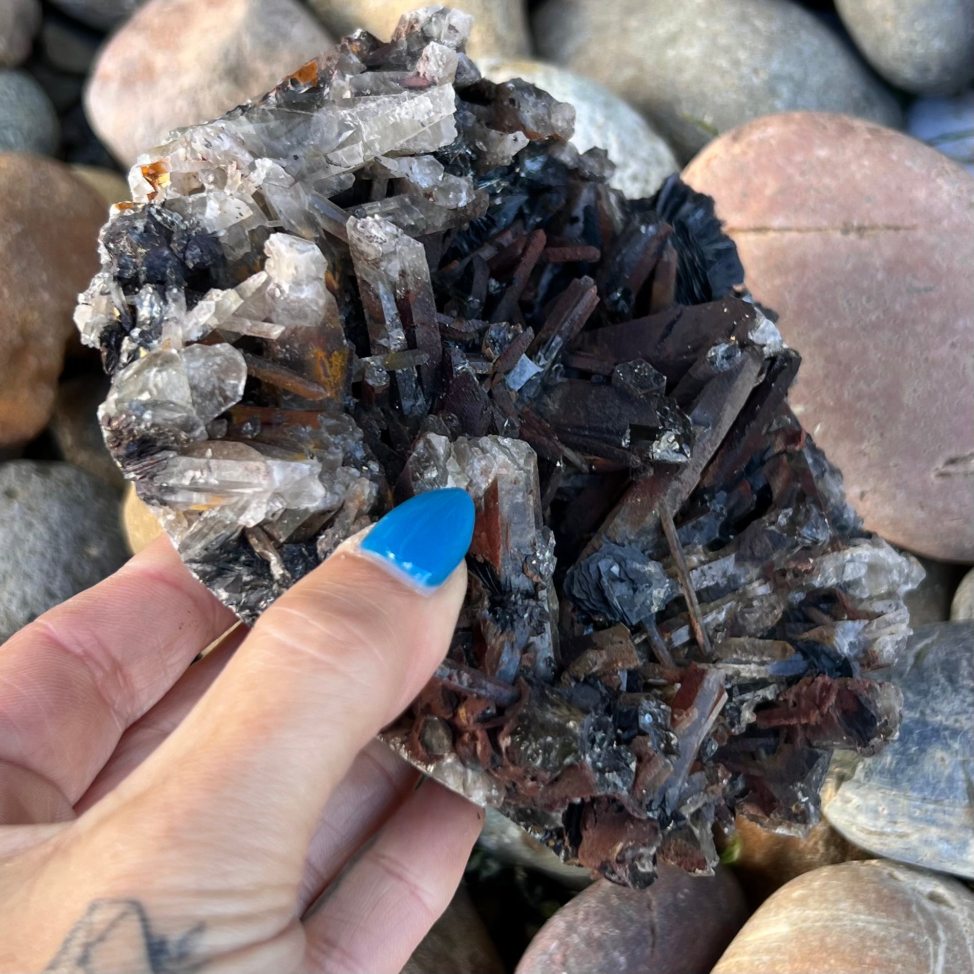 Specular Hematite Cluster