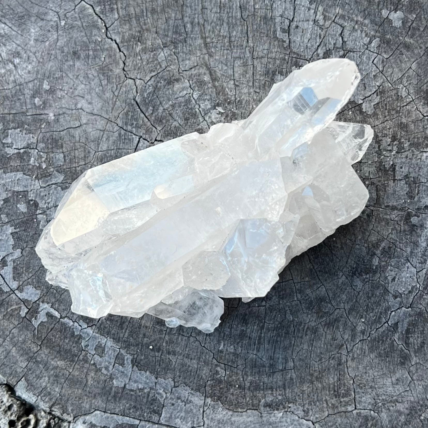Clear Quartz Natural Raw Cluster