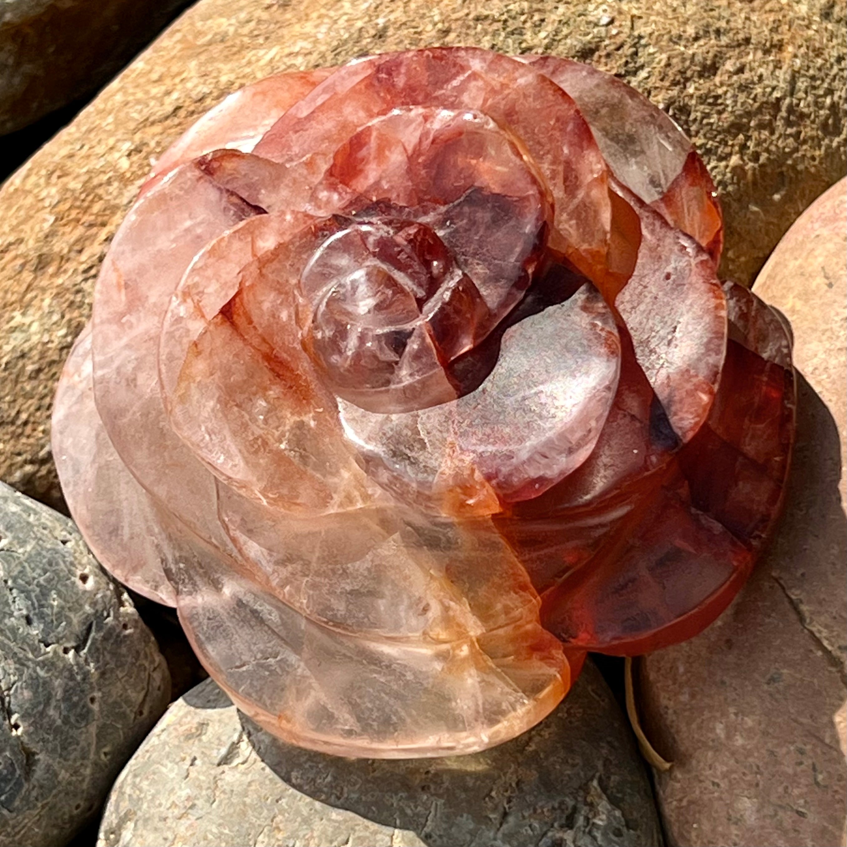 Flower - Fire Quartz