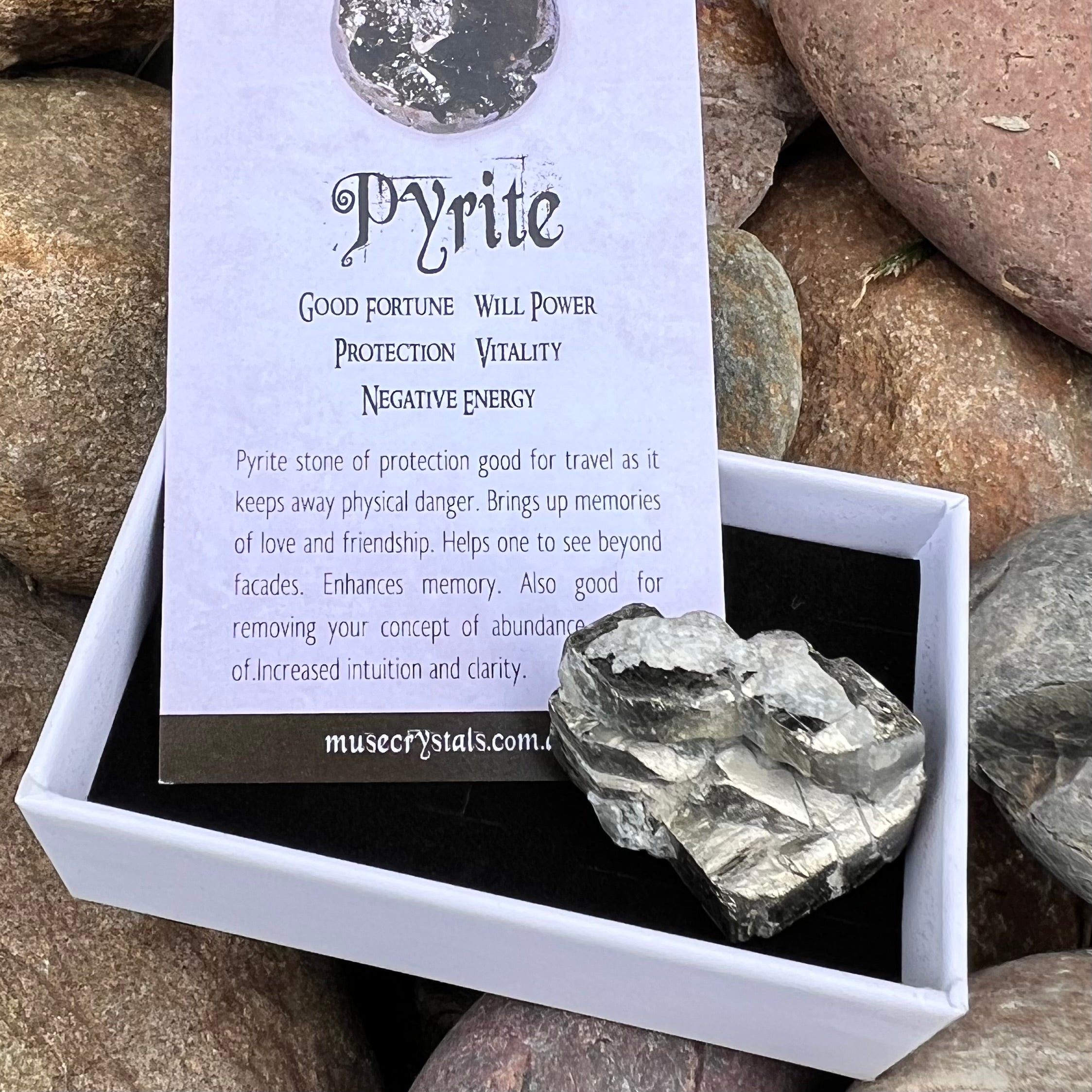 Pyrite Specimen ~ Specialty Boxed Crystal (2)