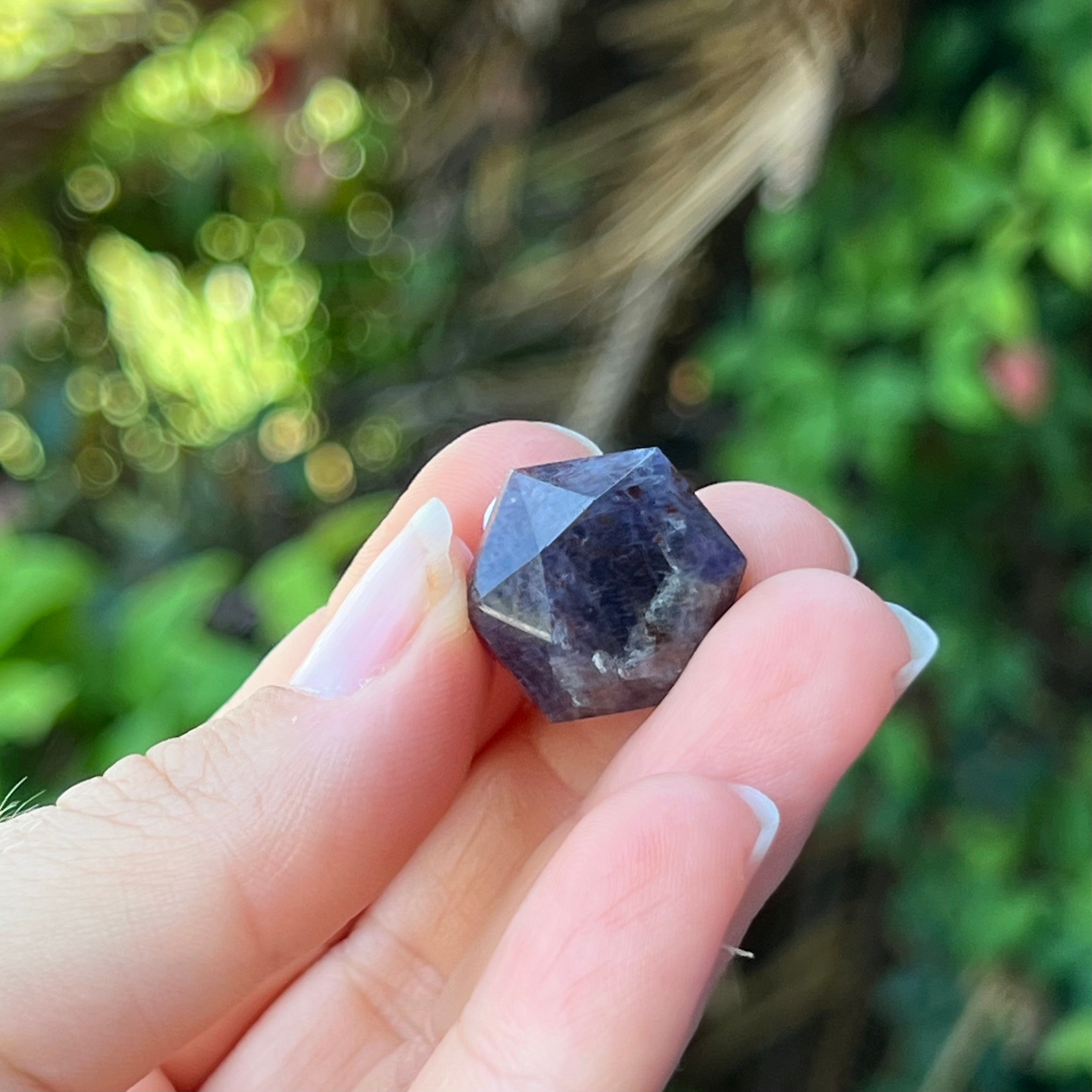 Faceted Iolite
