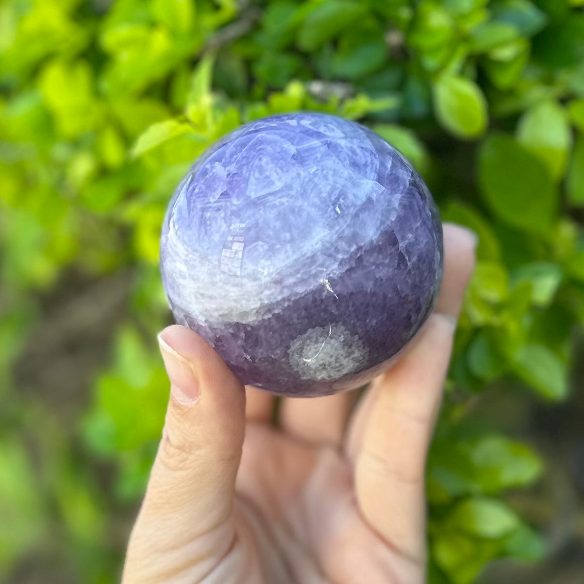 Purple Fluorite Sphere