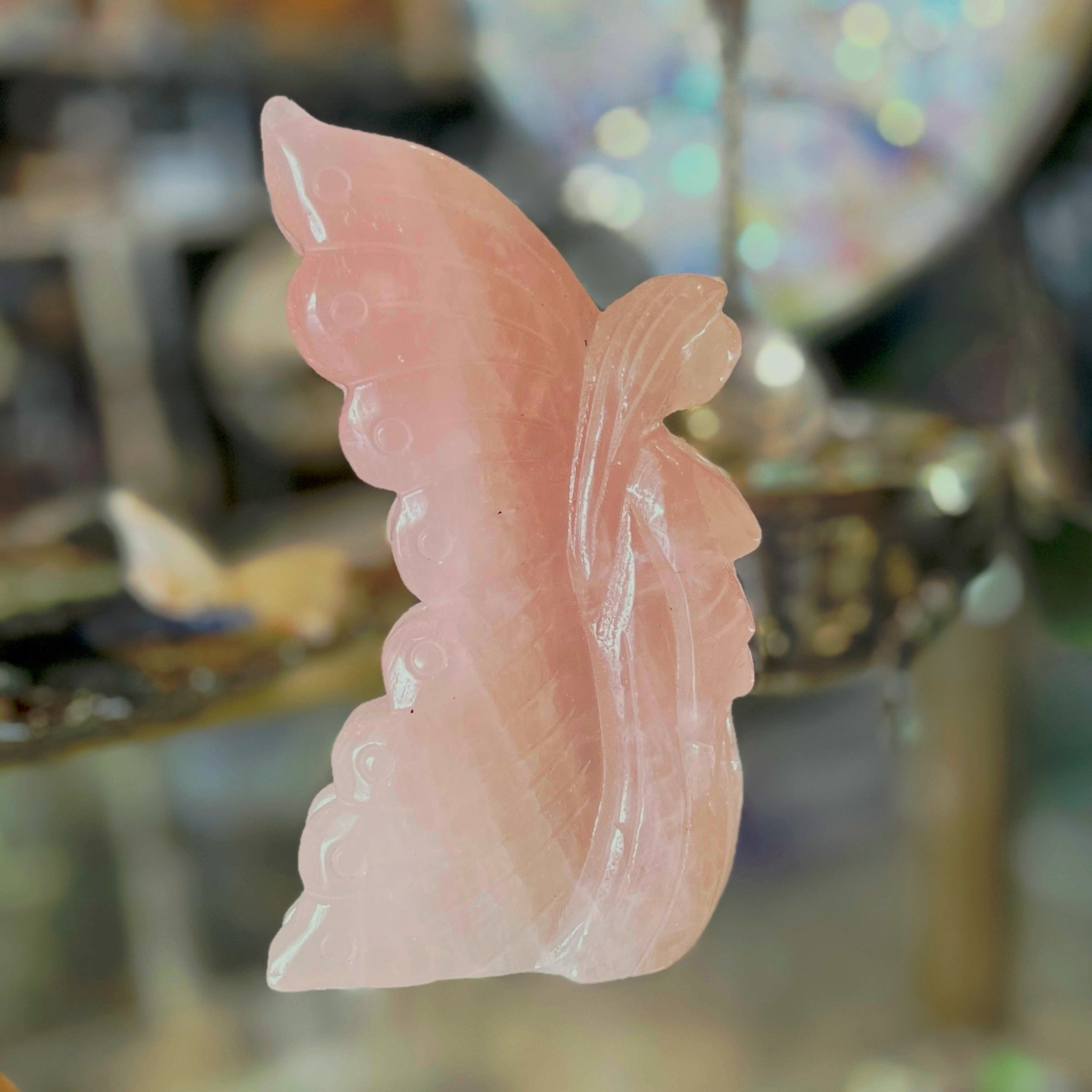 Lady Butterfly ~ Love ~ Rose Quartz