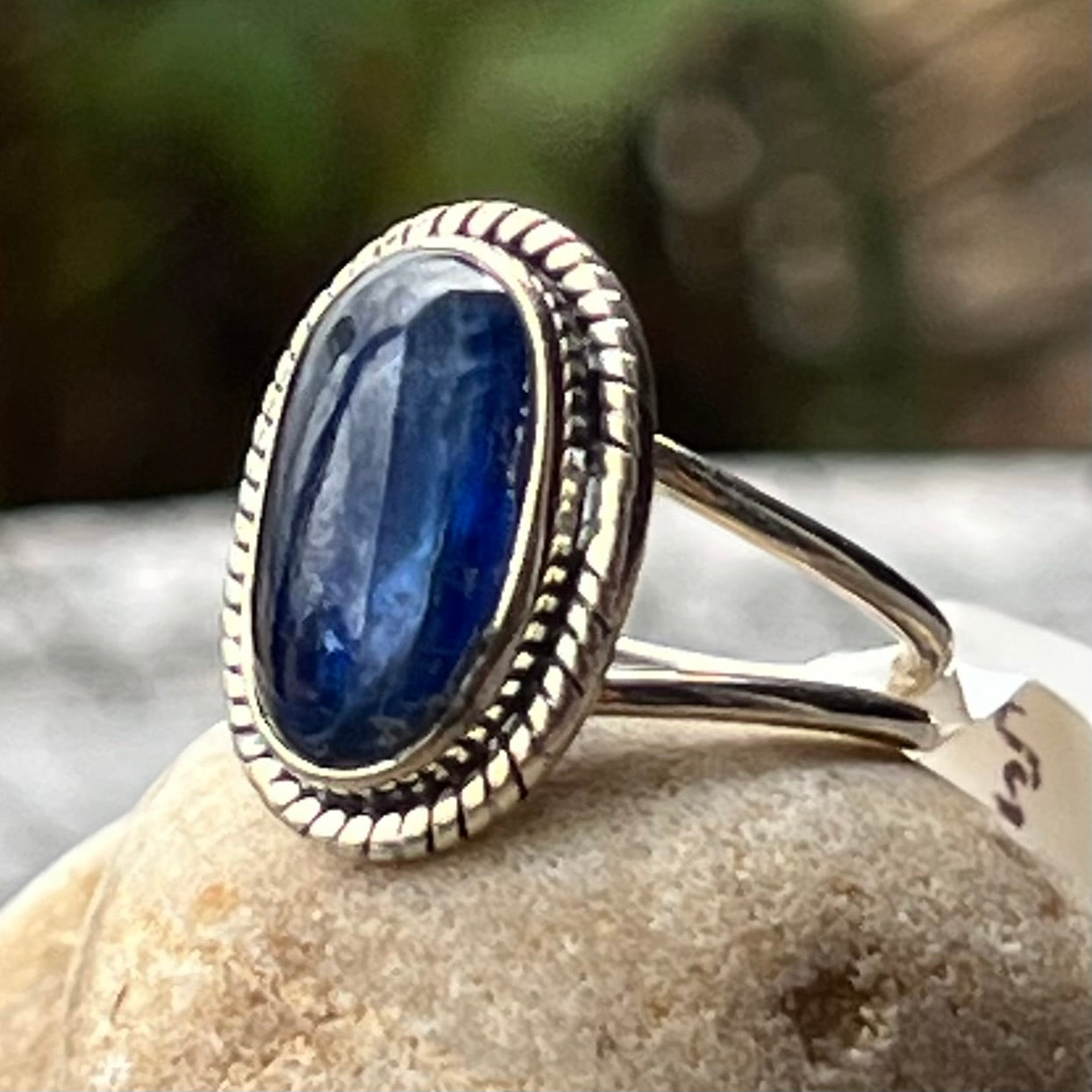 Blue Kyanite ~ Sterling Silver Ring ~ 6