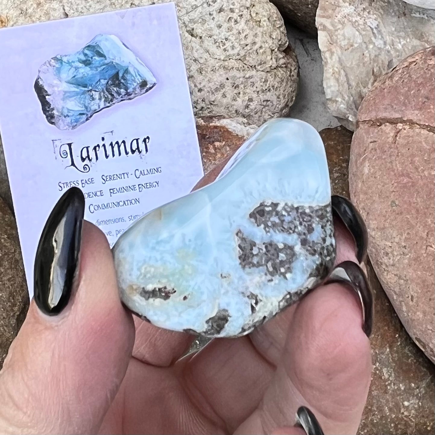 Larimar ~ Specialty Boxed Crystal