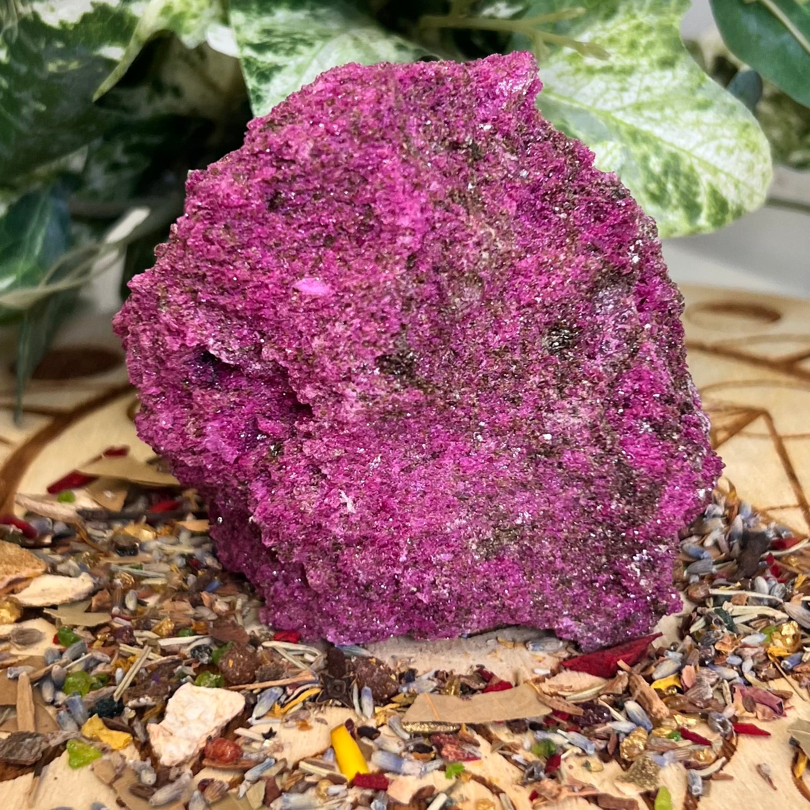 Ruby with Pyrite Specimen