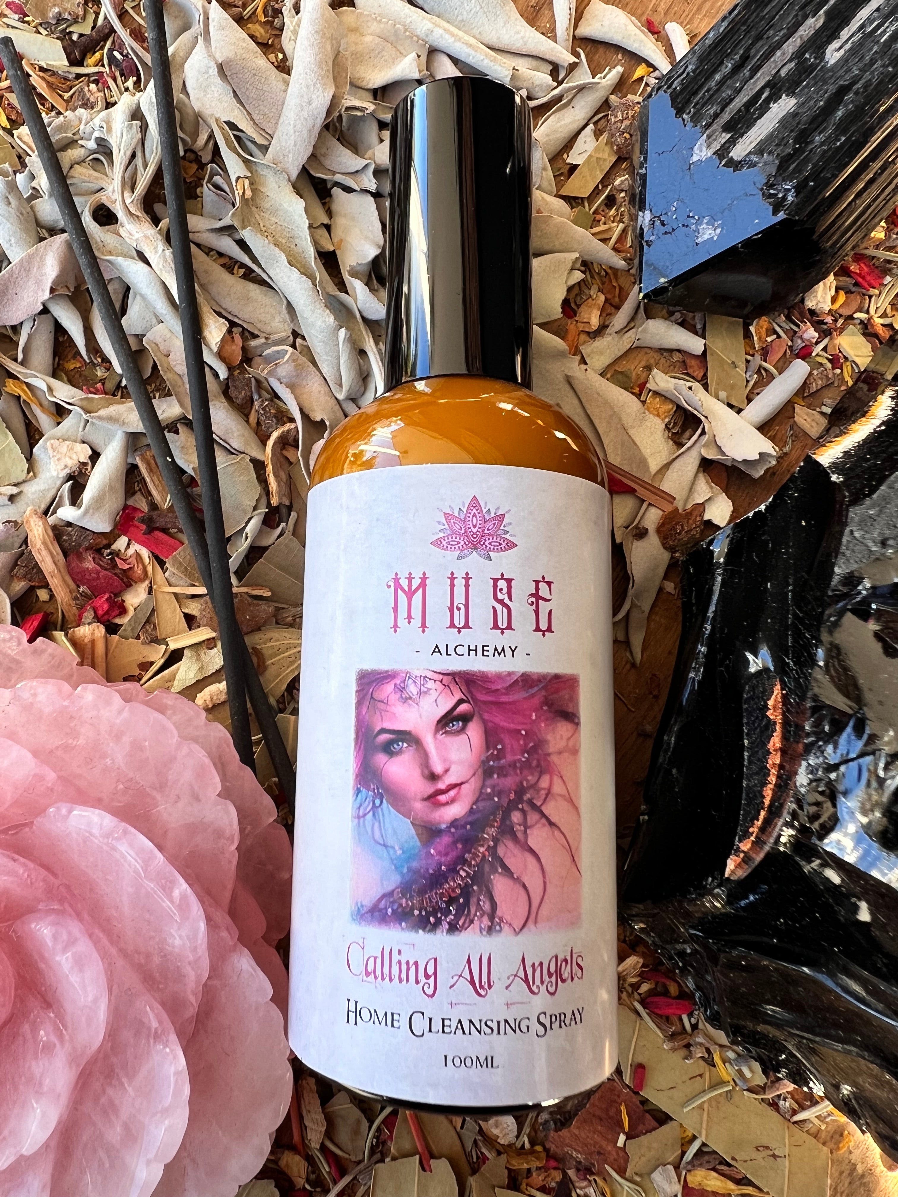 Muse Alchemy ~ Calling All Angels ~ Home Cleansing Spray 100ml