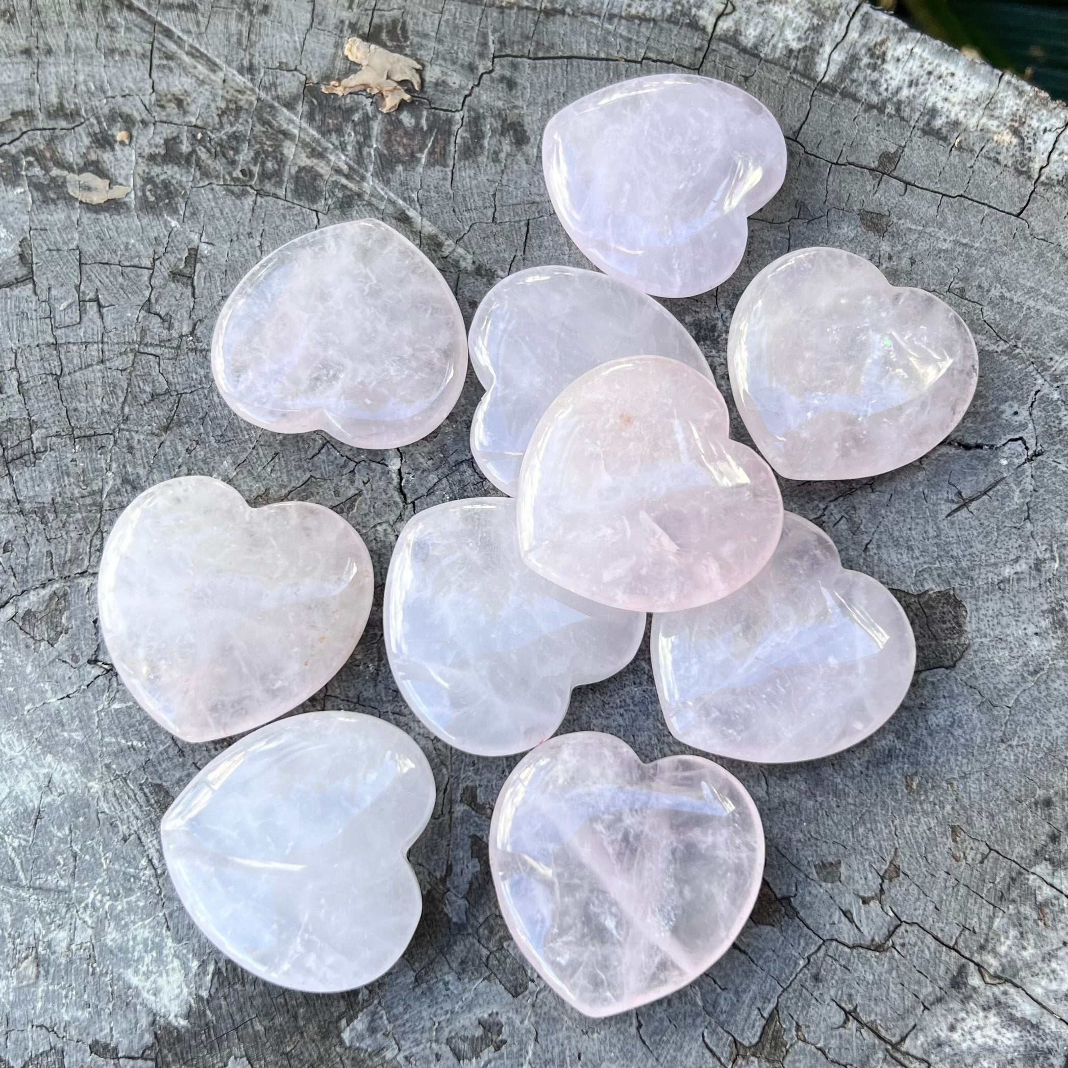 Rose Quartz Heart