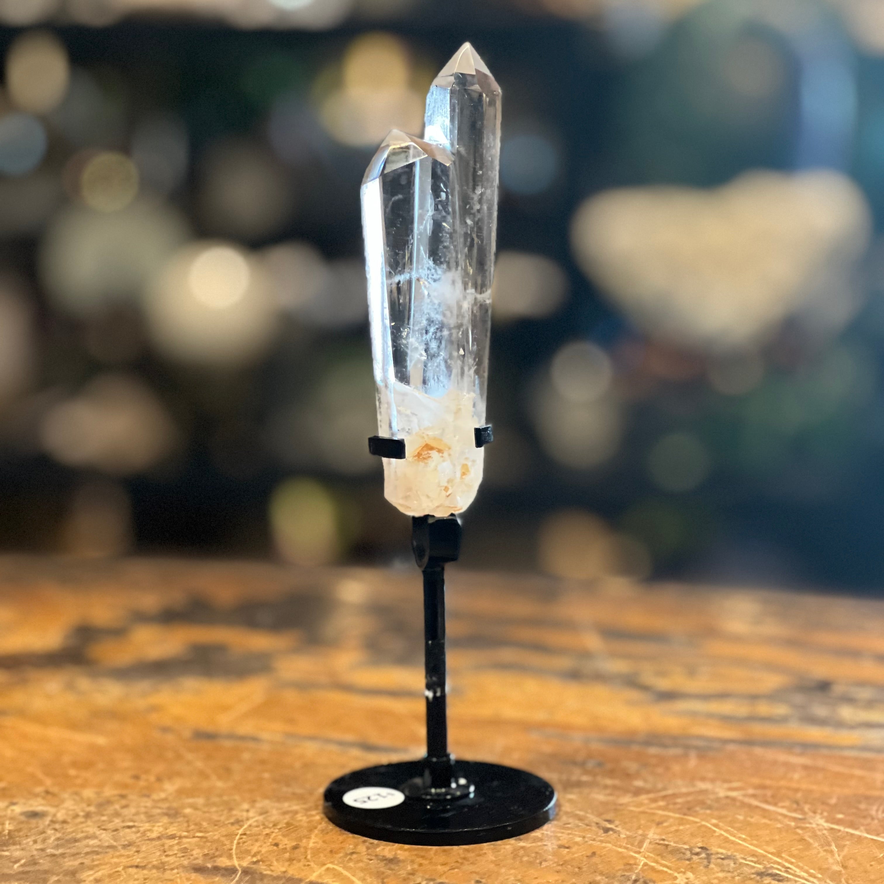 Tantric Twin Clear Quartz ~ The Crystal of Soul Connection