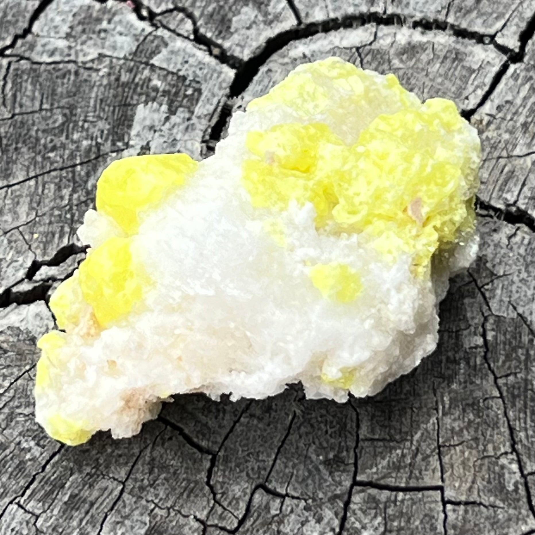 Sulphur Tumble ~ Specialty Boxed Crystal