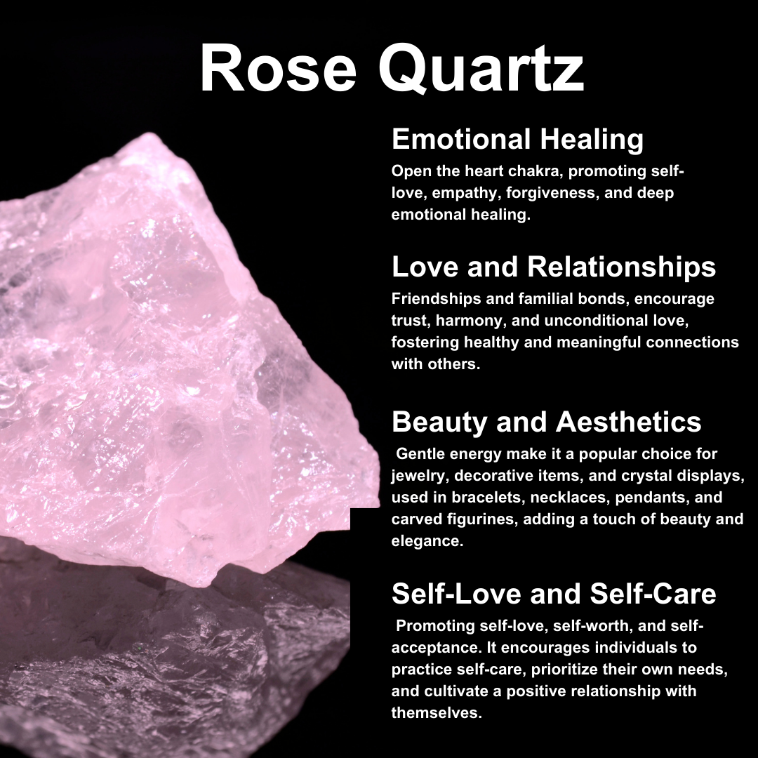 Crystal Gift Set ~ Rose Quartz