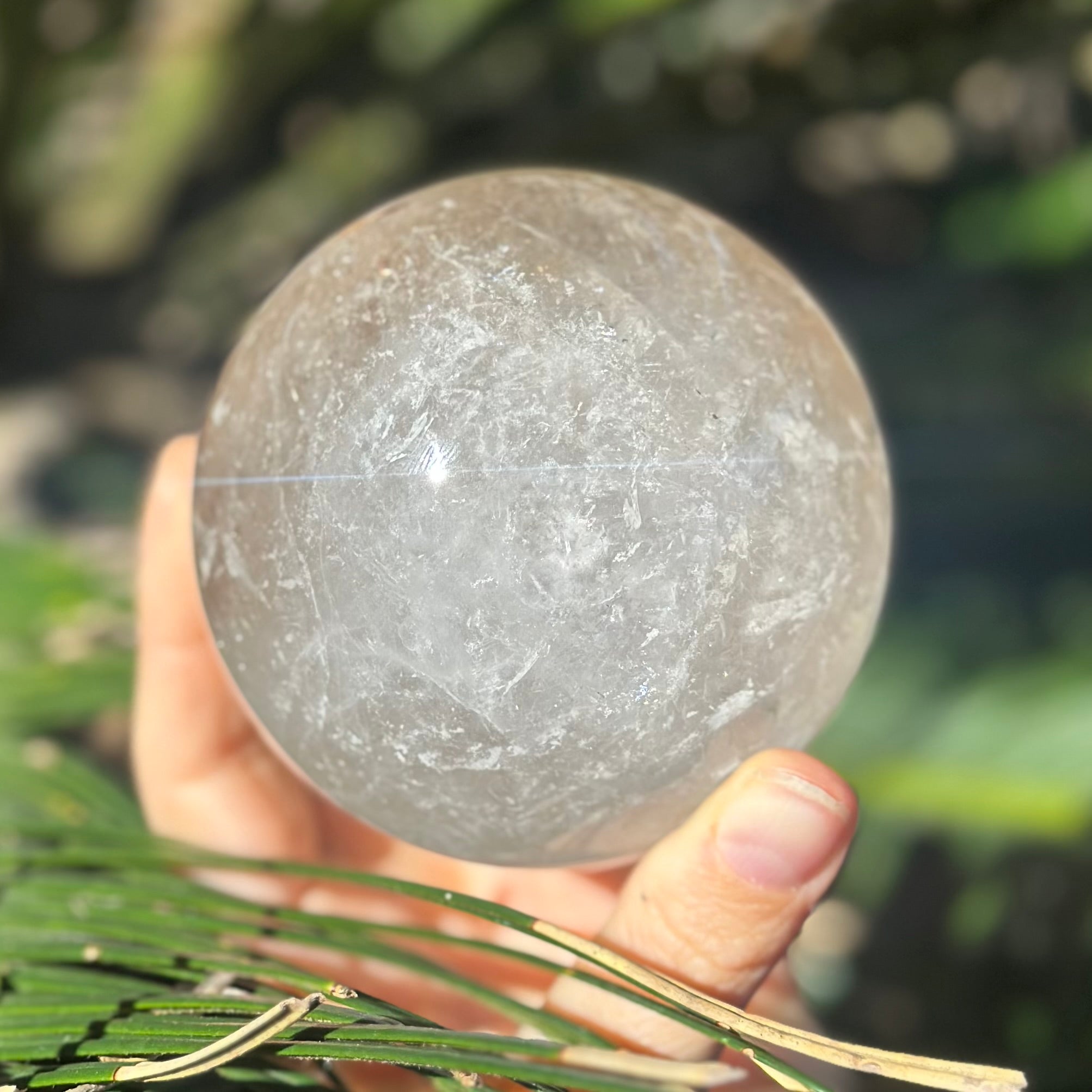 MClear Quartz Sphere ~ Medium