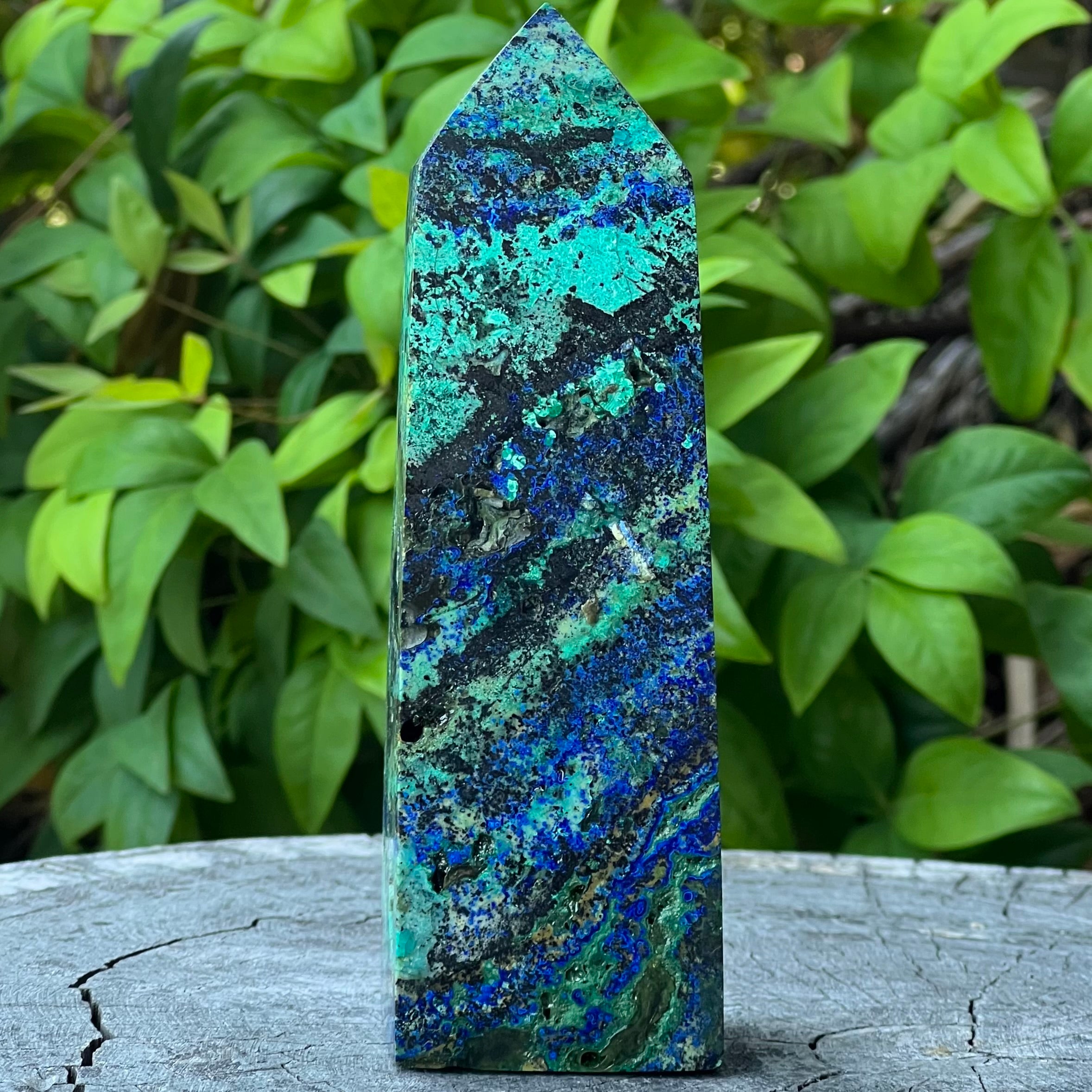 Azurite/Malachite Tower