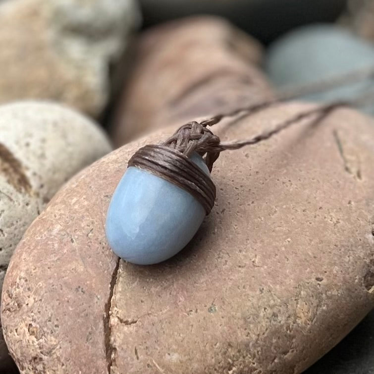 Muse Medicine ~ Compassion ~ Angelite Talisman