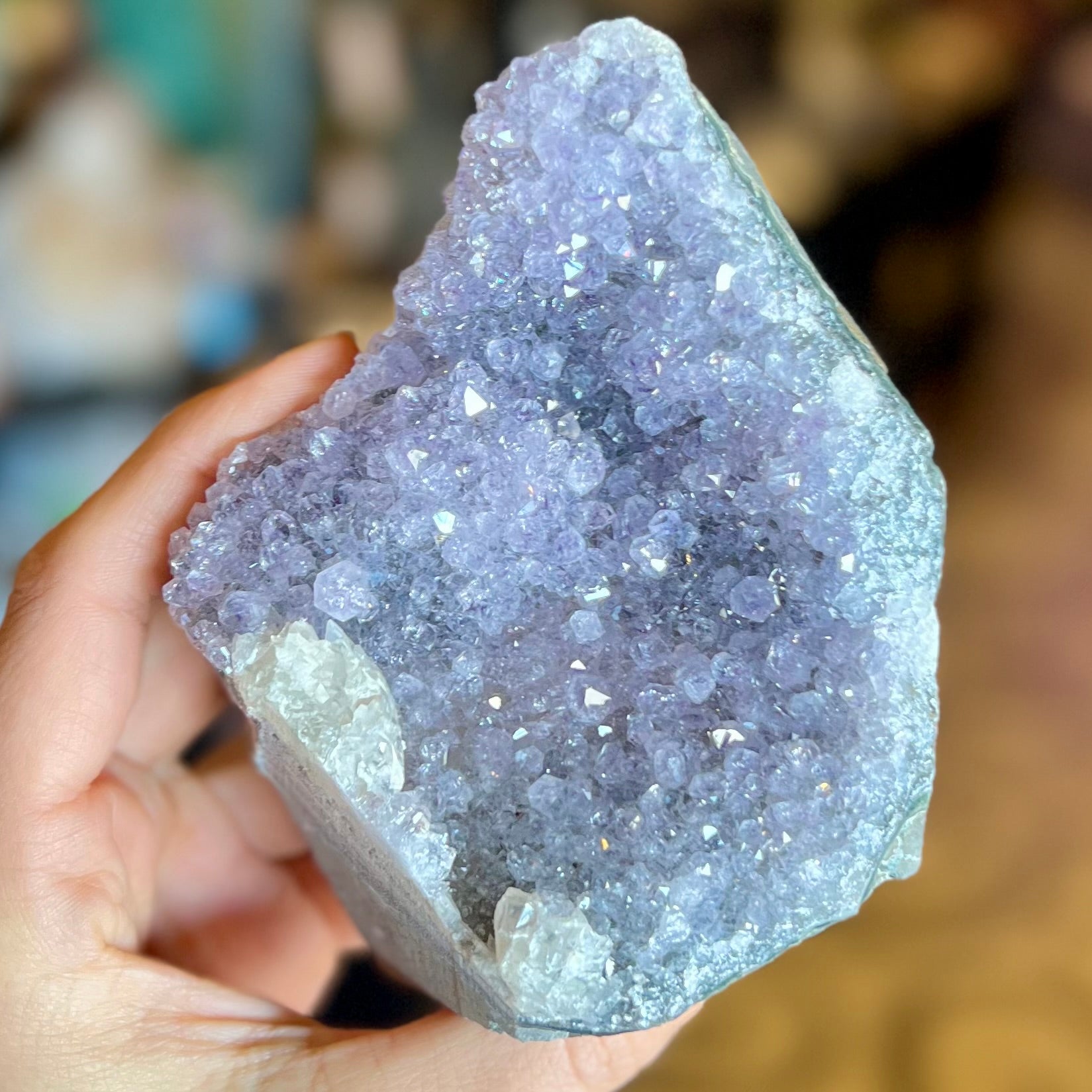 Amethyst Standing Cluster