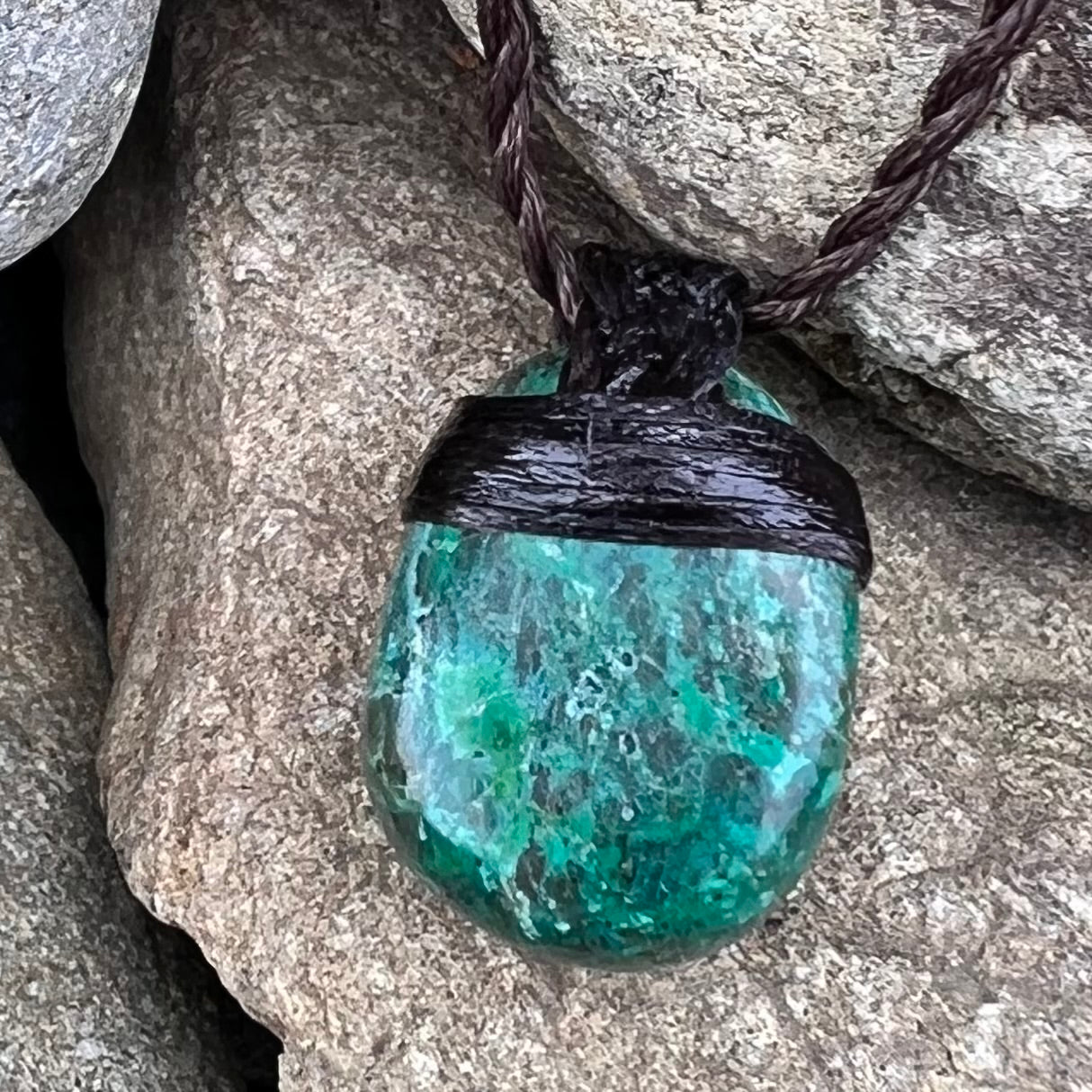 Muse Medicine ~Chrysocolla - Goddess ~  Talisman