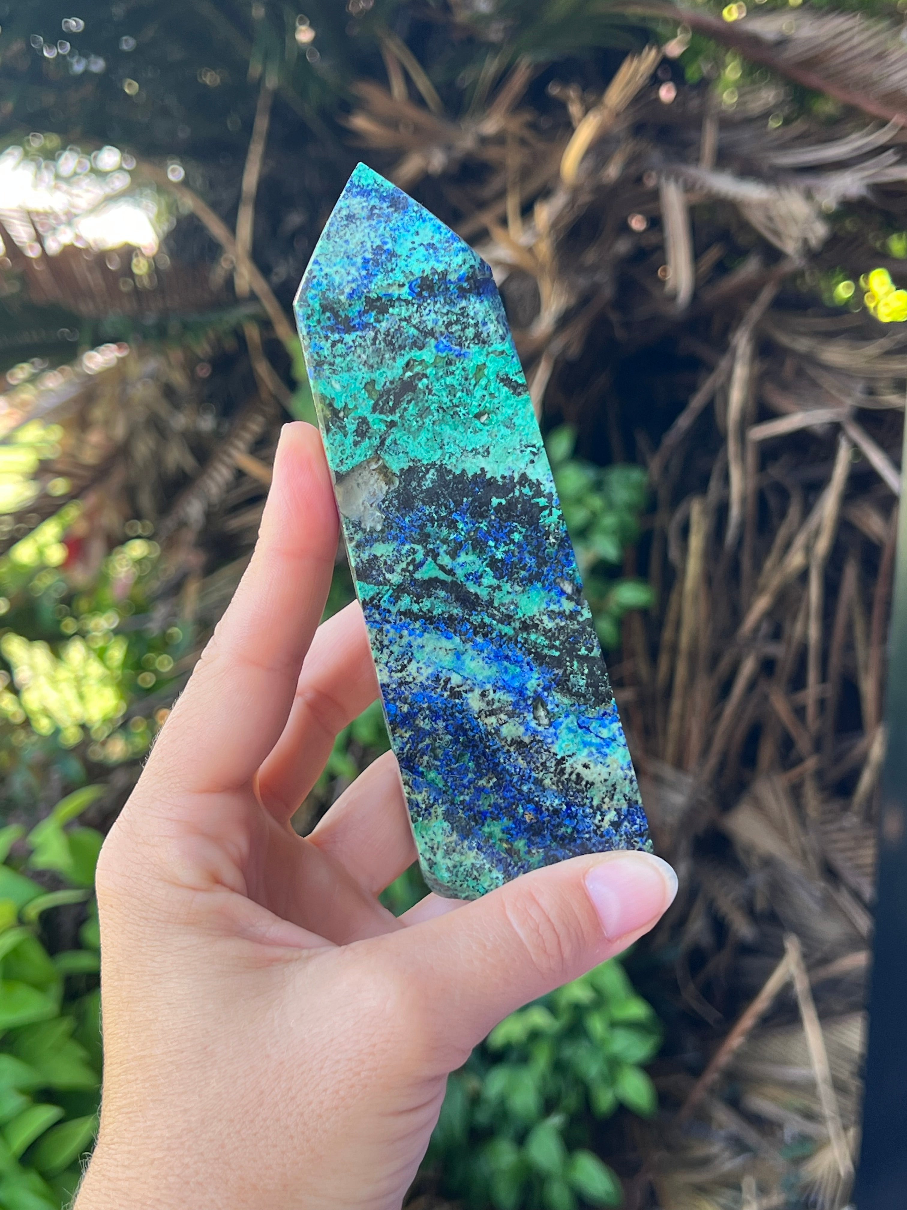 Azurite/Malachite Tower