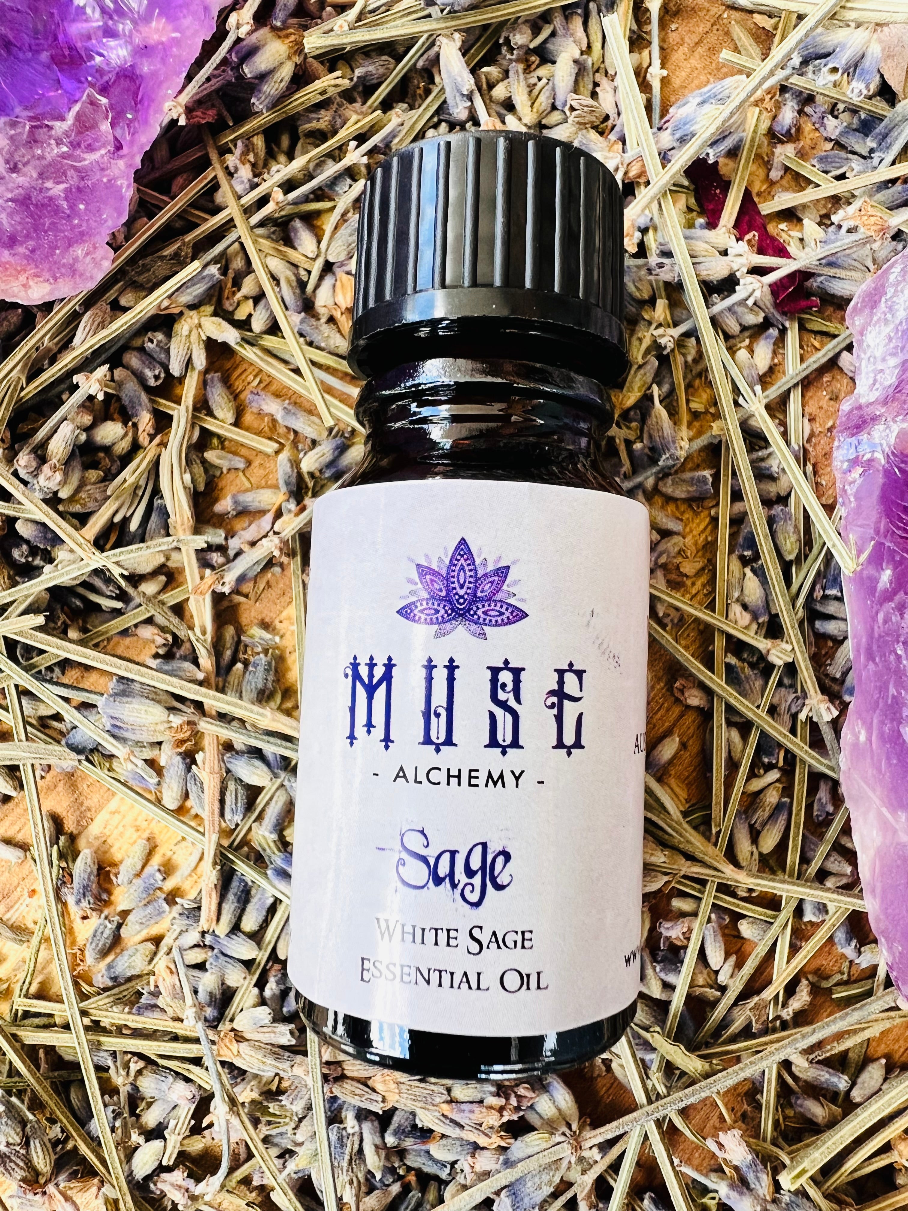 Muse Alchemy ~ Sage Essential Oil 10ml