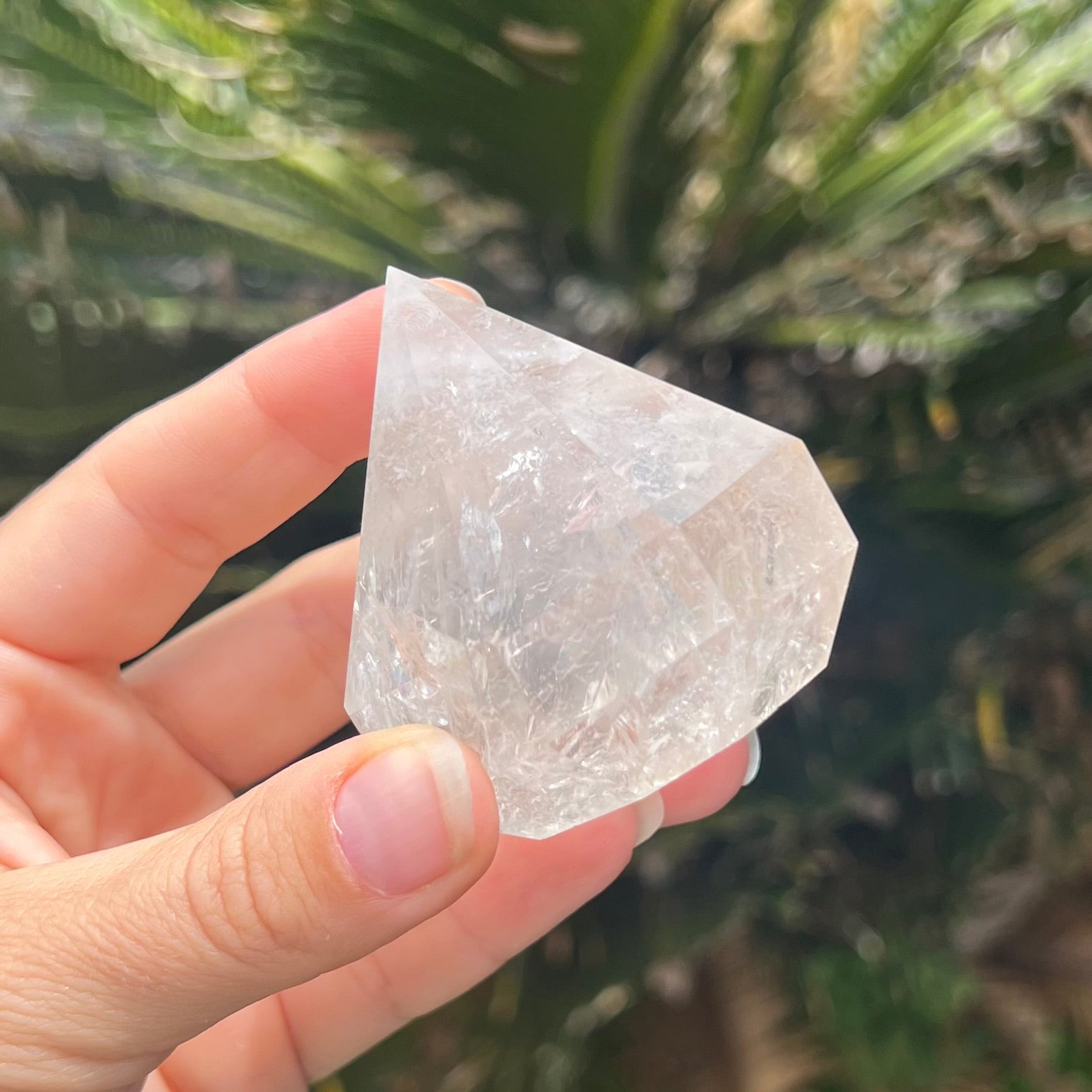 Clear Quartz Diamond Cut ~ Specialty Crystal