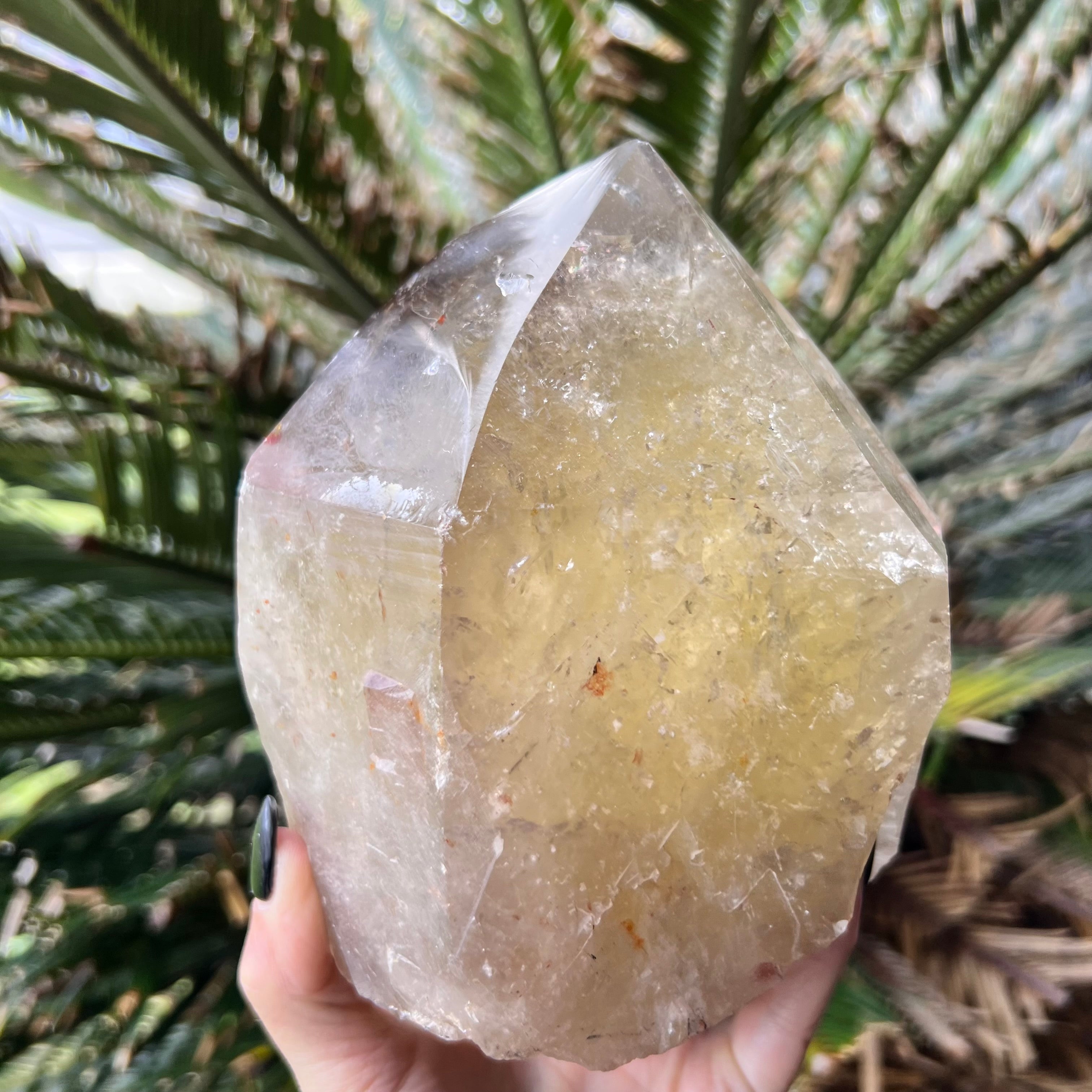 Citrine Semi Raw Point