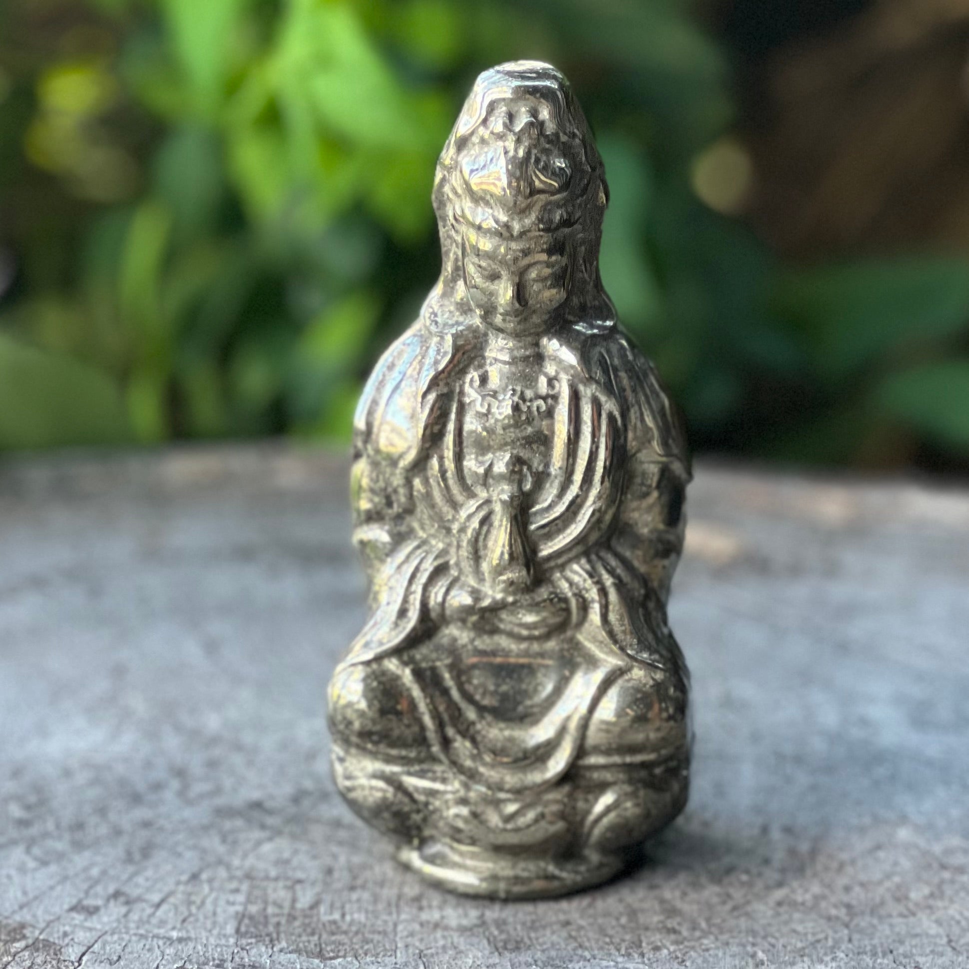 Quin Yan ~ Pyrite Prosperity Carving