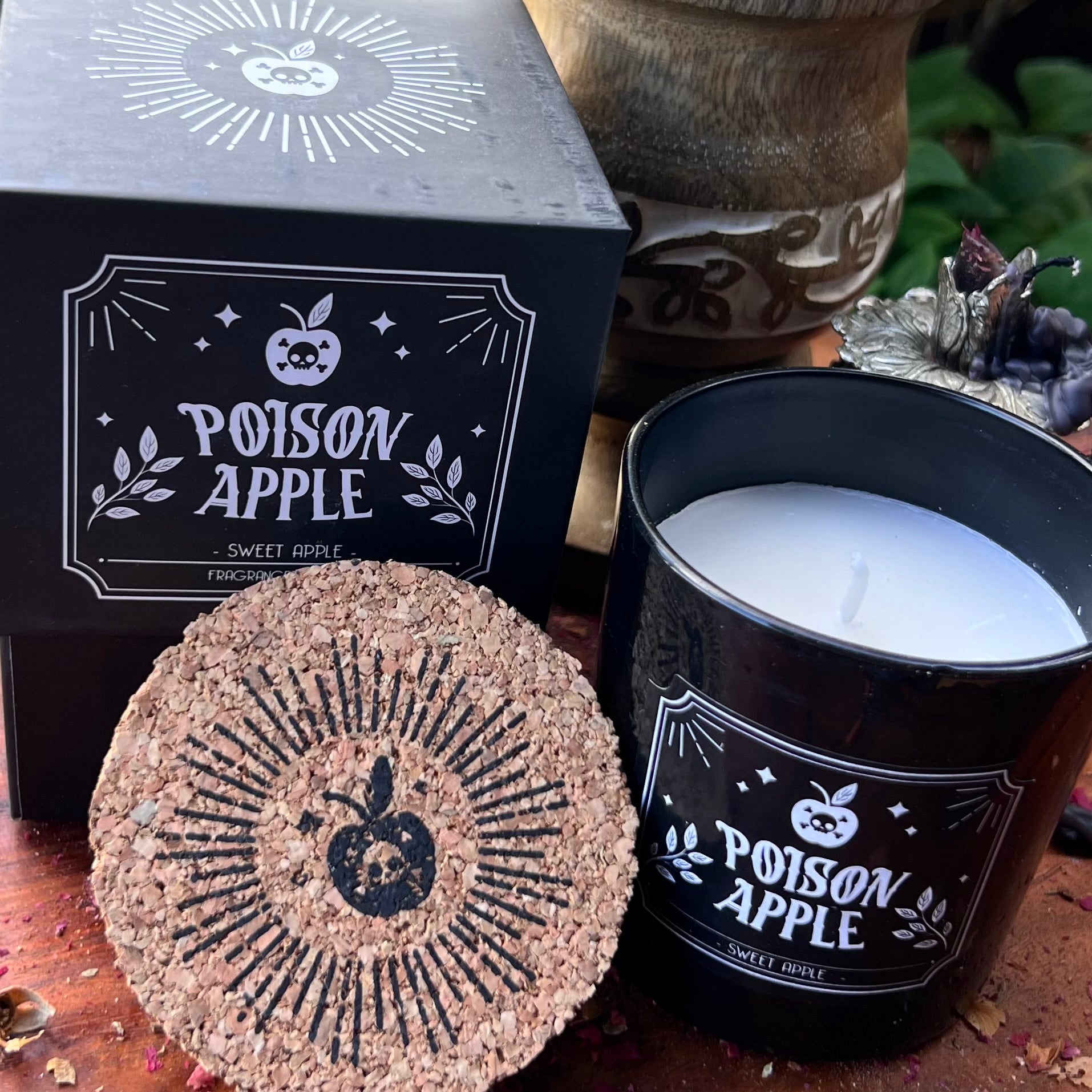 Poison Apple ~ Sweet Apple Ritual Gothic Candle