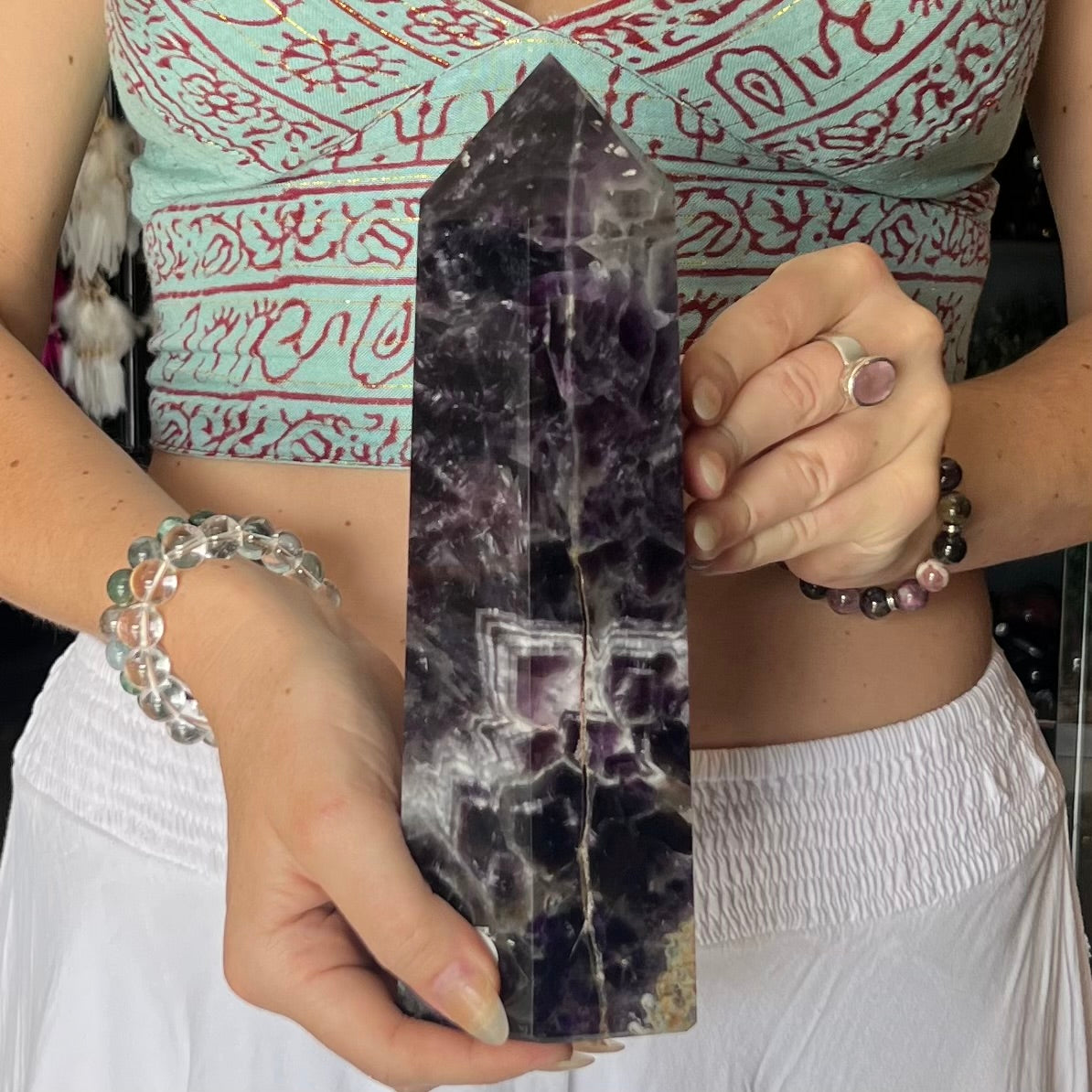 Chunky Large Amethyst Generator Tower