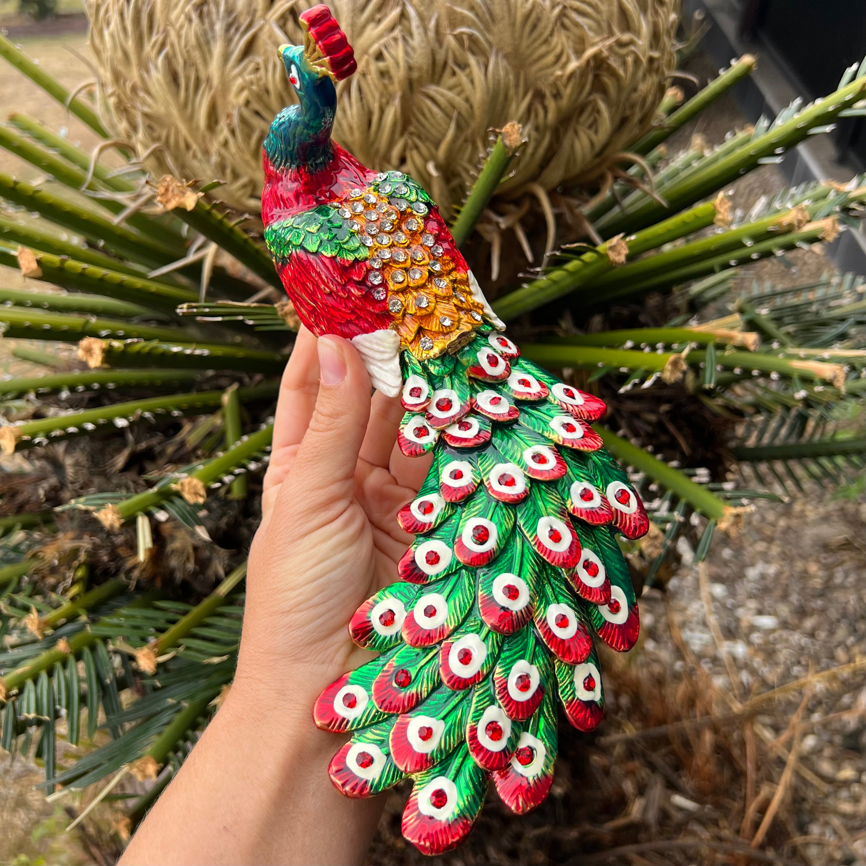 Peacock ~ Trinket Box