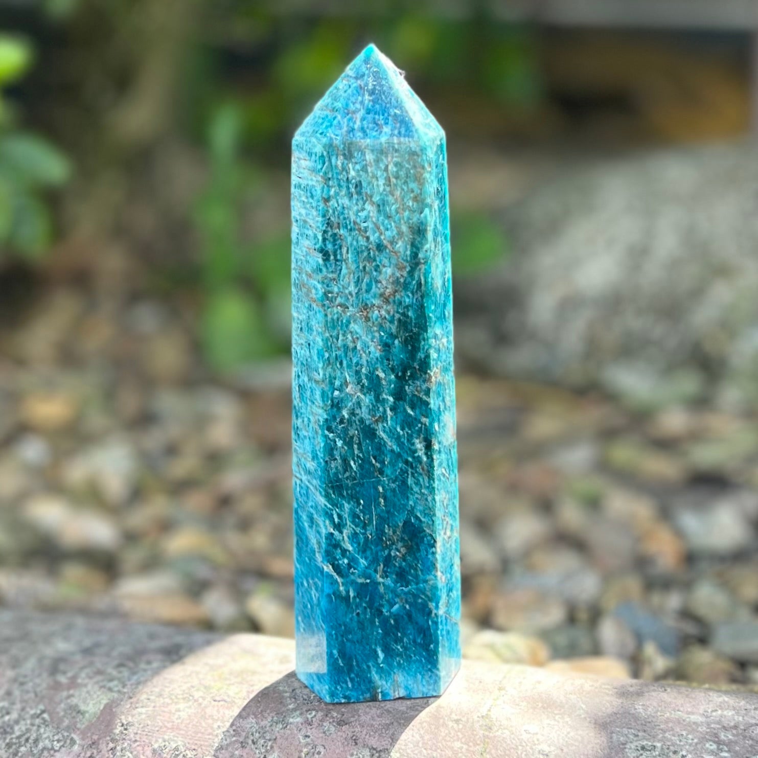 Blue Apatite Tower