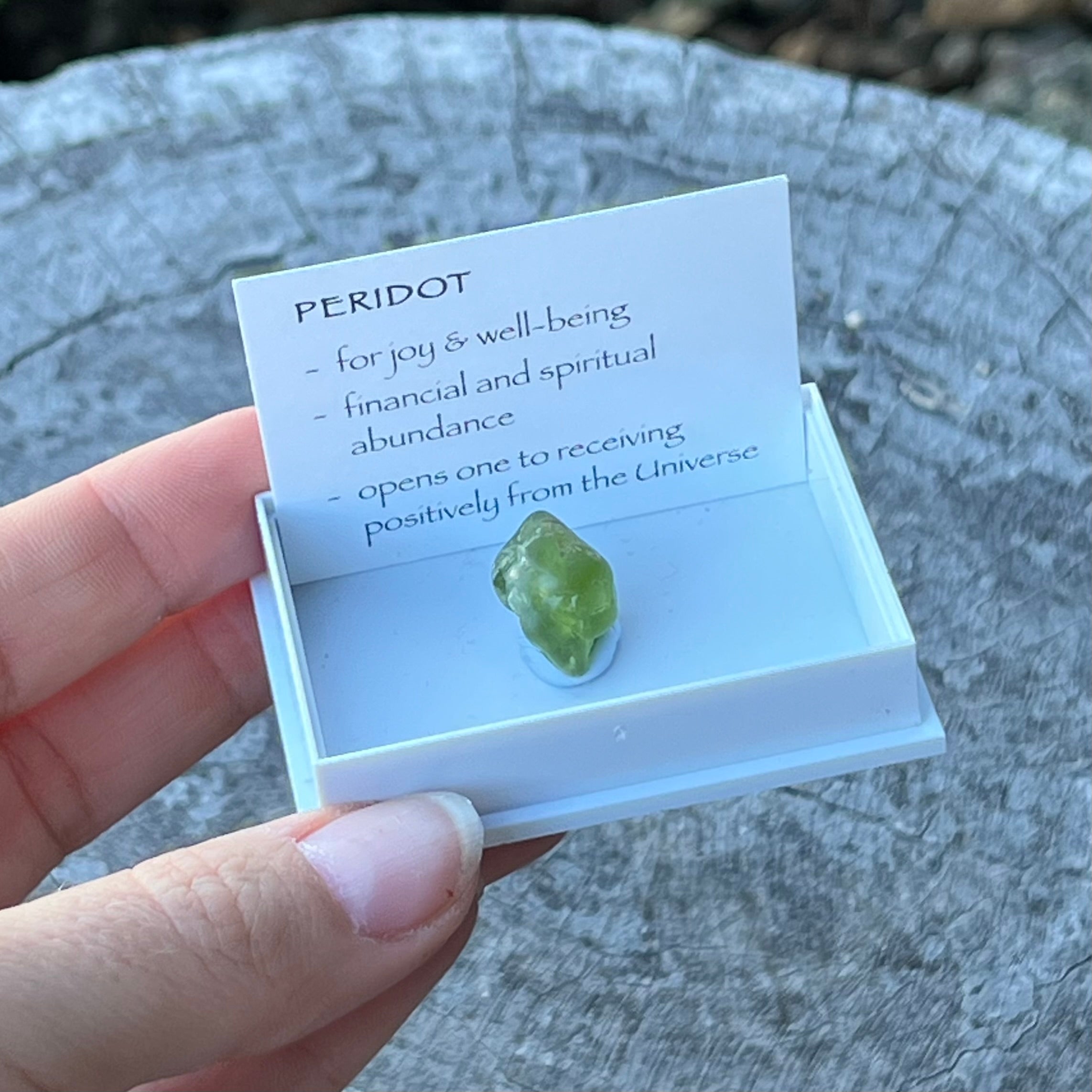 Period ~ Specialty Boxed Crystal