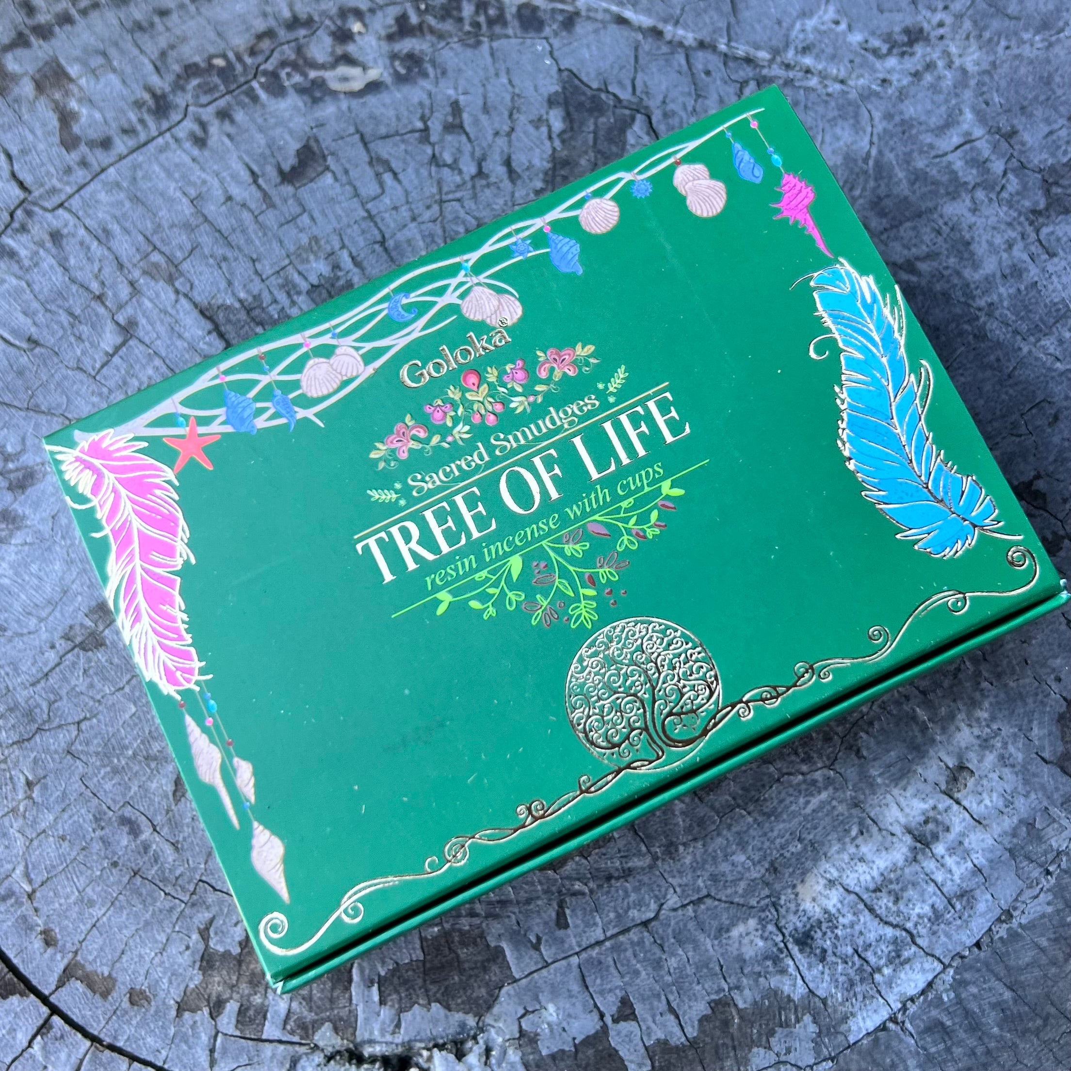 Sacred Smudges Tree of Life ~ Resin Incense Cups