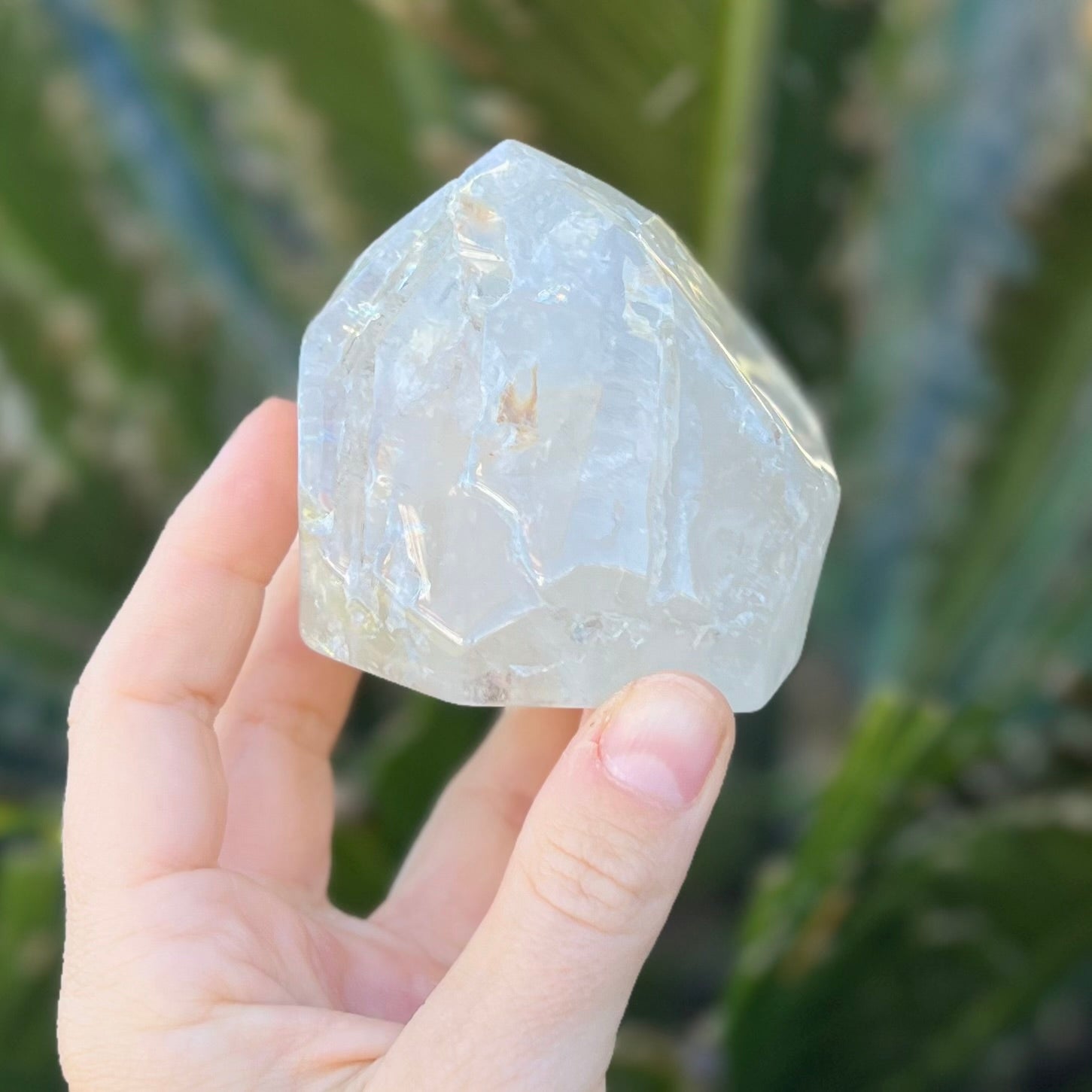 Clear Quartz Generator Tower