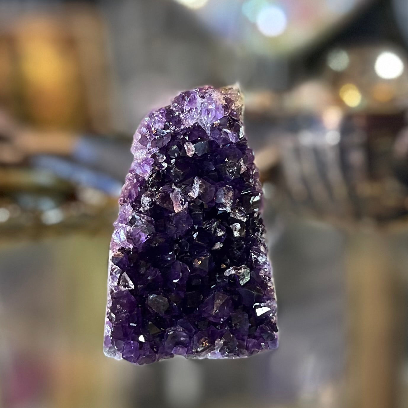 Amethyst Standing Cluster