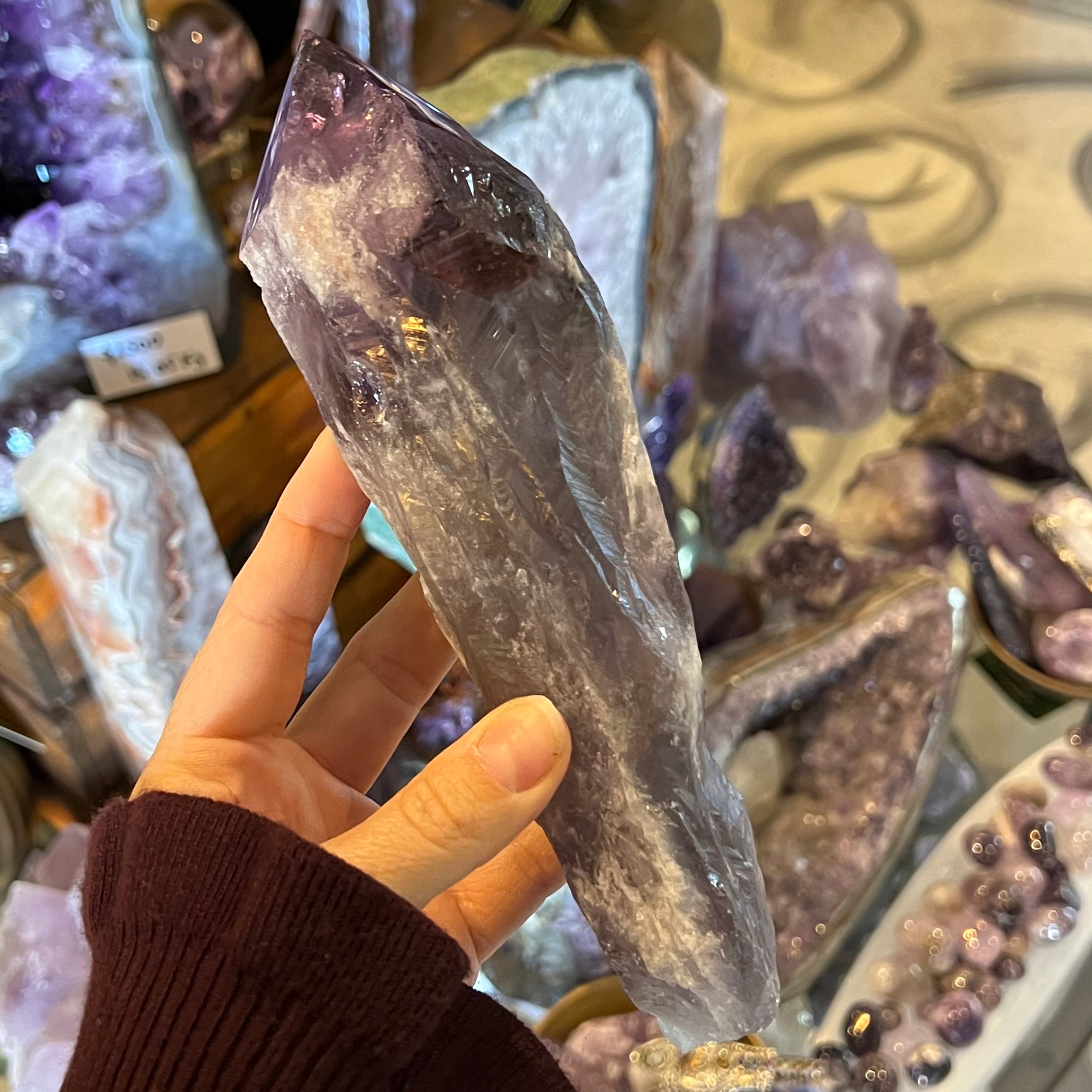 Natural Amethyst Wand