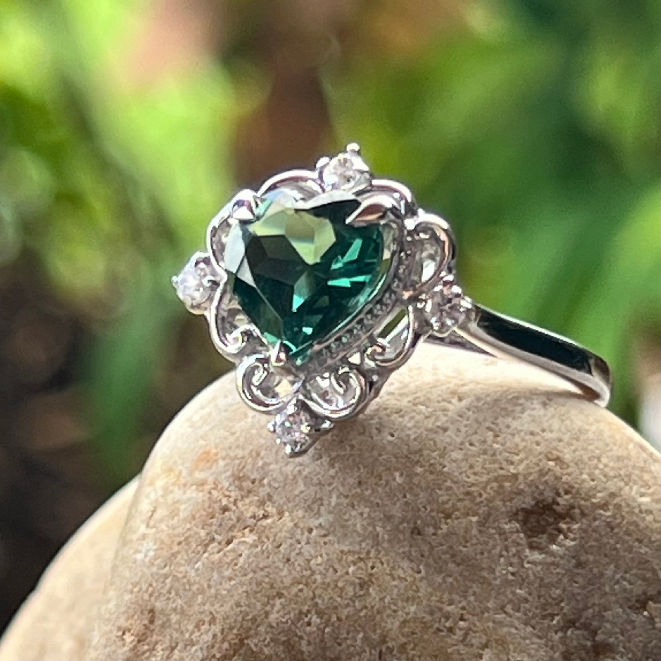 Colour Change Fluorite ~ Sterling Silver Ring ~ 7