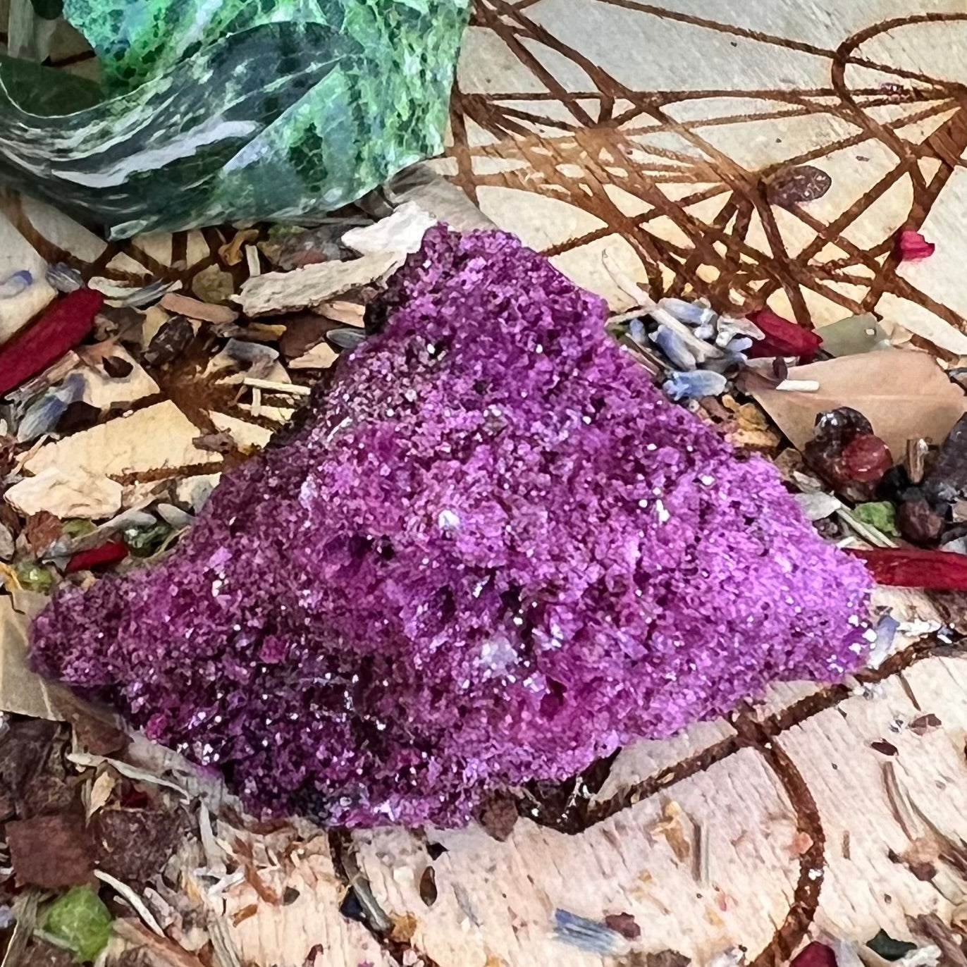 Ruby with Pyrite Specimen