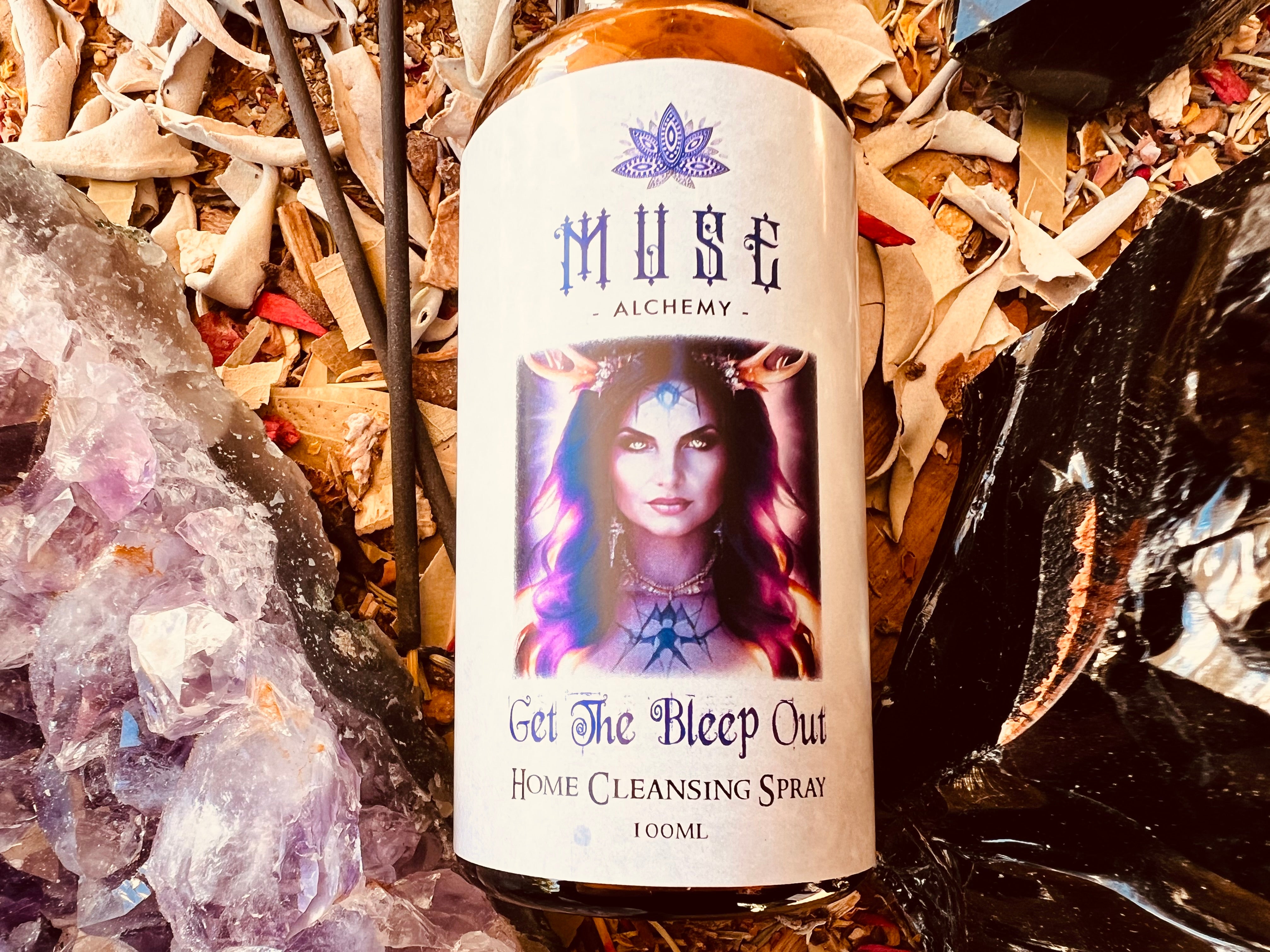 Muse Alchemy ~ Get The Bleep Out ~ Home Cleansing Spray 100ml