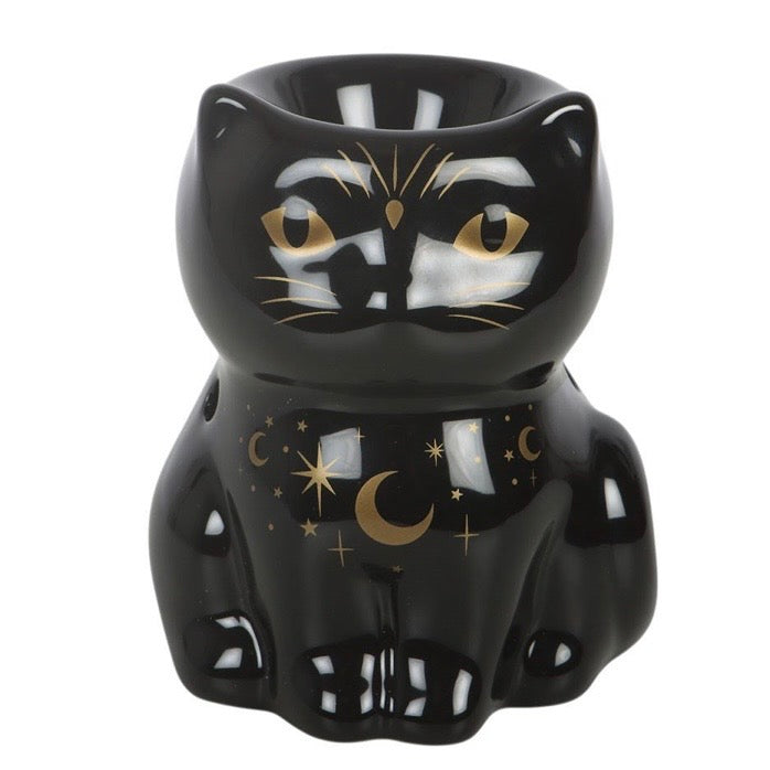 Black Cat Book Oil Burner
