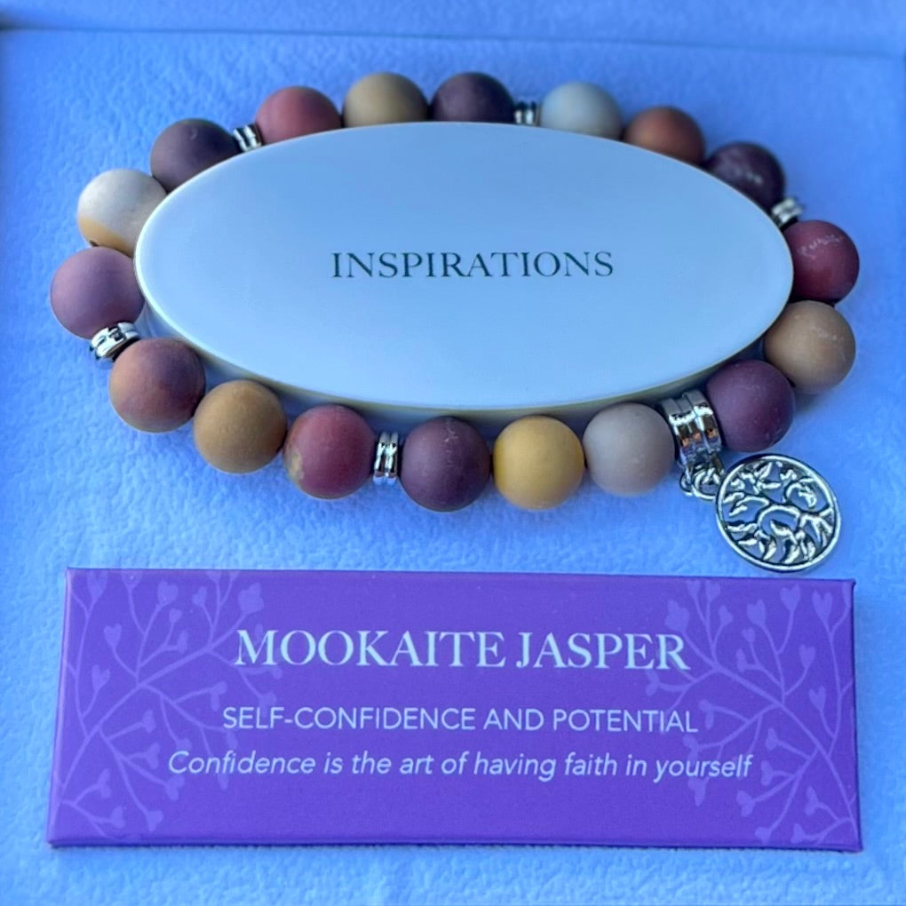 Mookaite ~Tree of Life Charm Bracelet