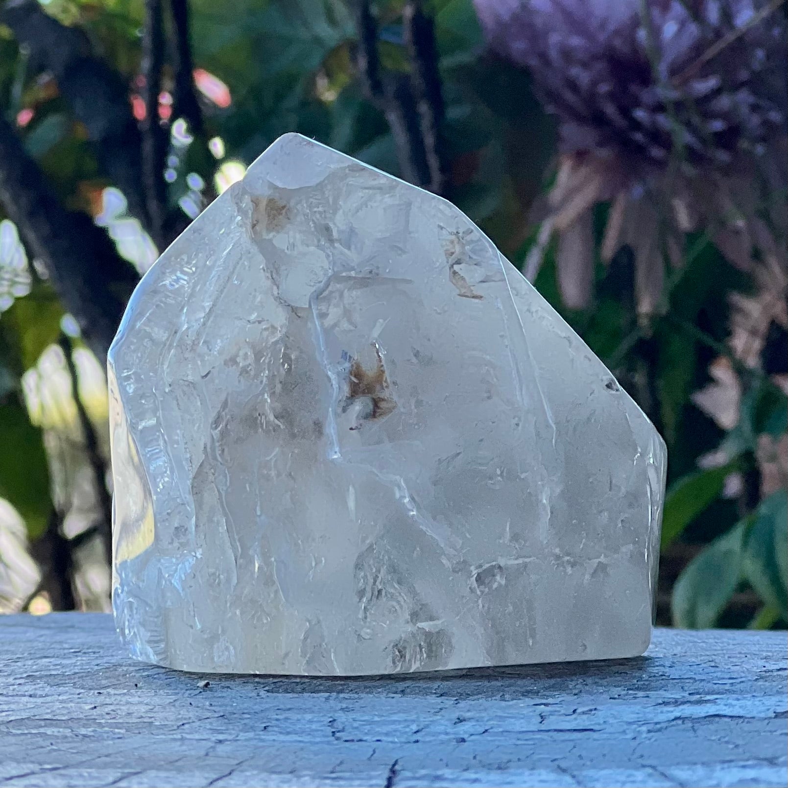 Clear Quartz Generator Tower