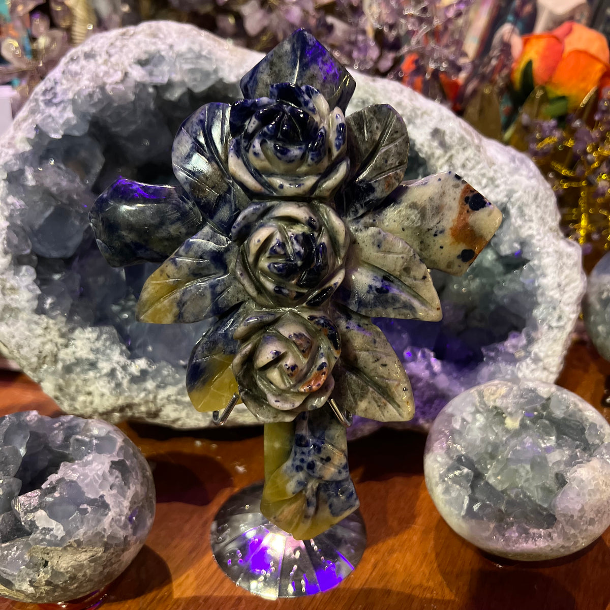 Sodalite ~ Roses Cross