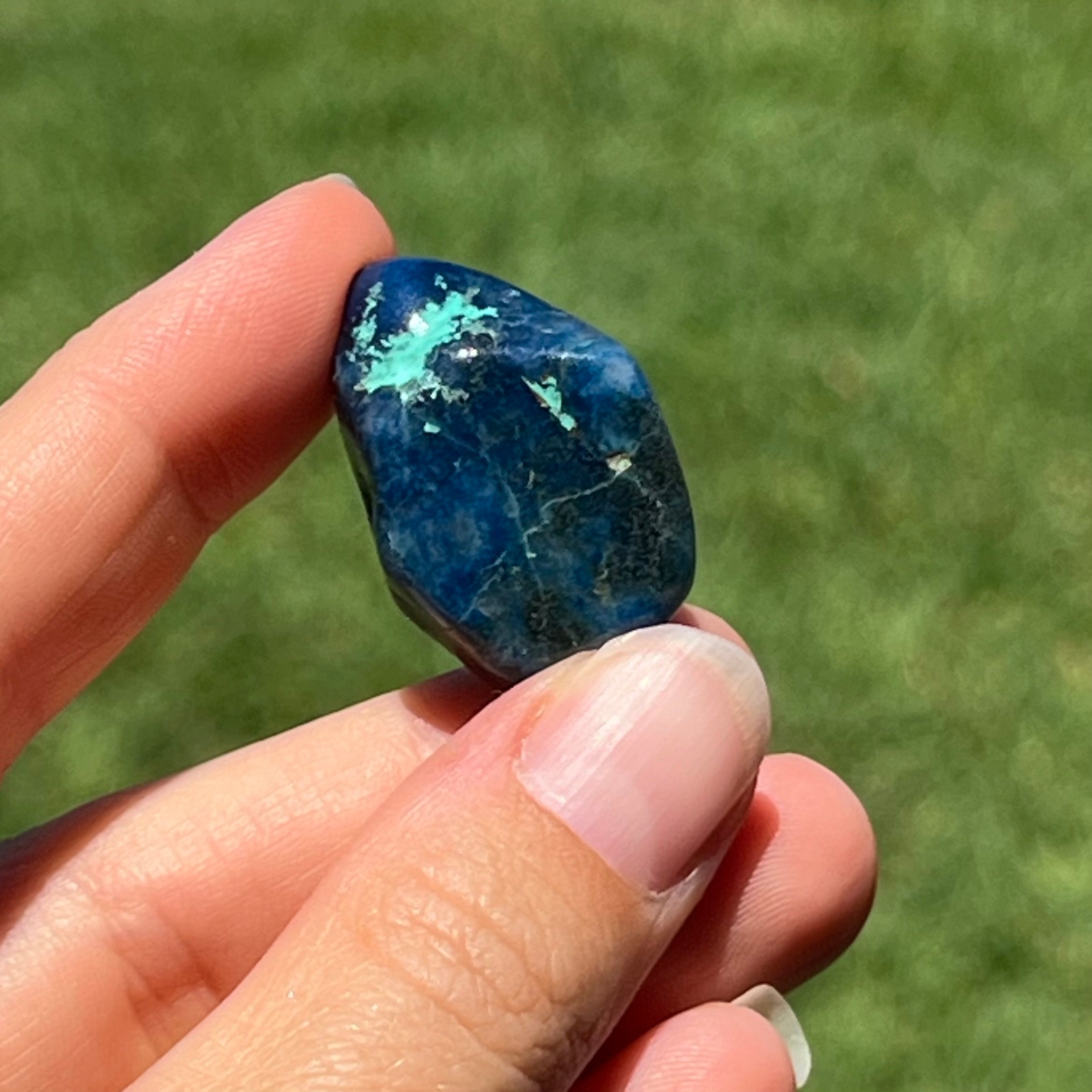 Shattuckite Tumble ~ Specialty Boxed Crystal