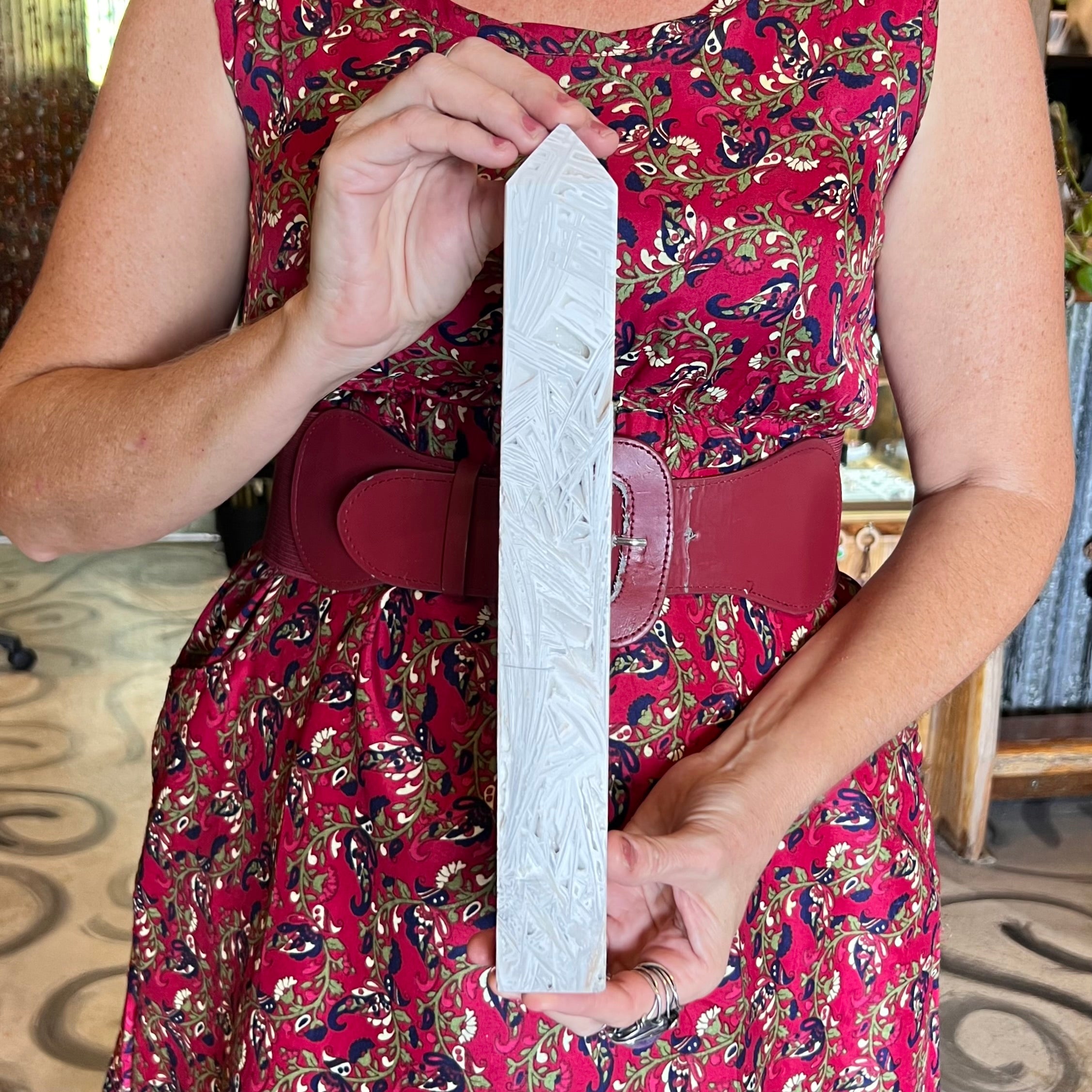 Inner Harmony ~ Mexican Agate Tower