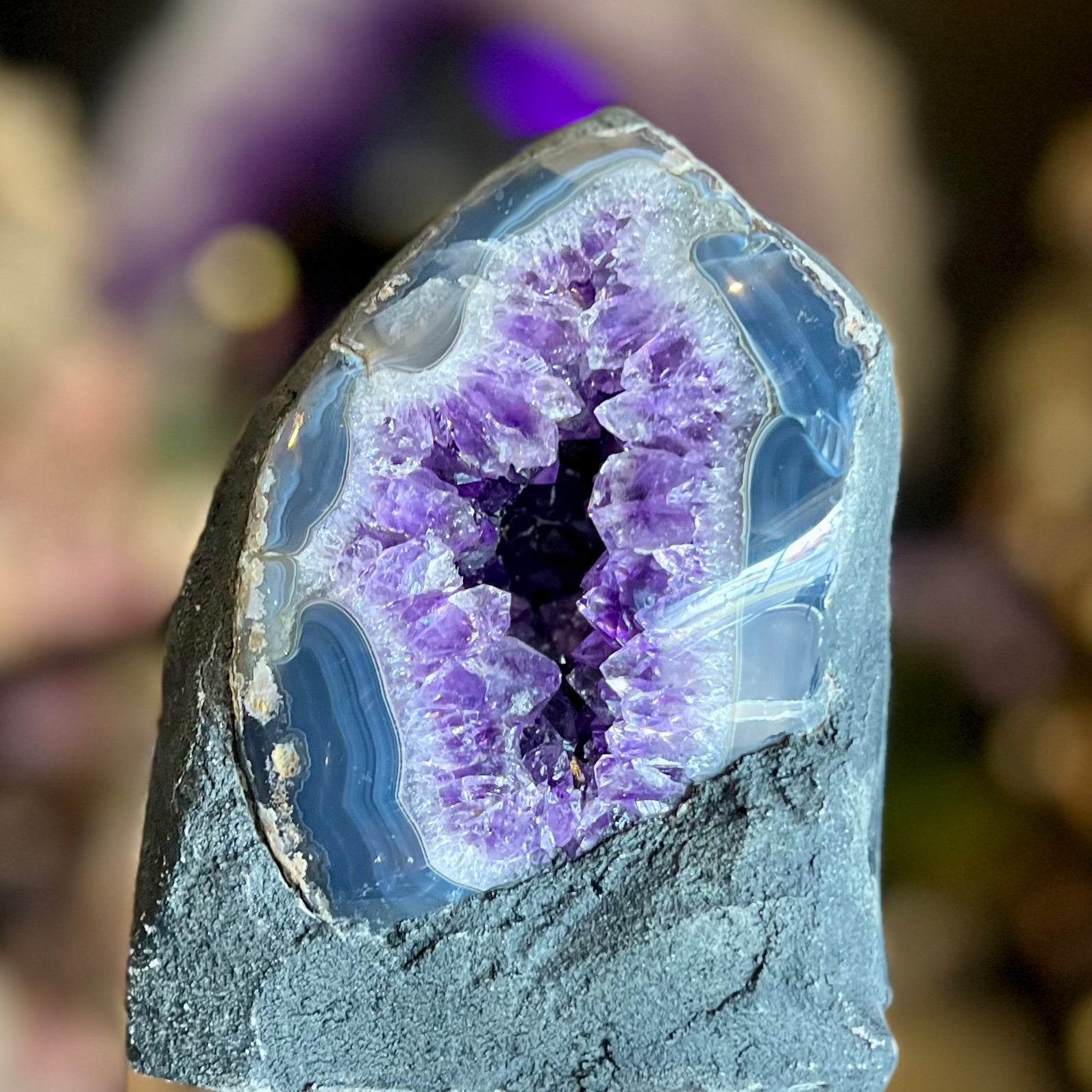 Amethyst Geode Cave